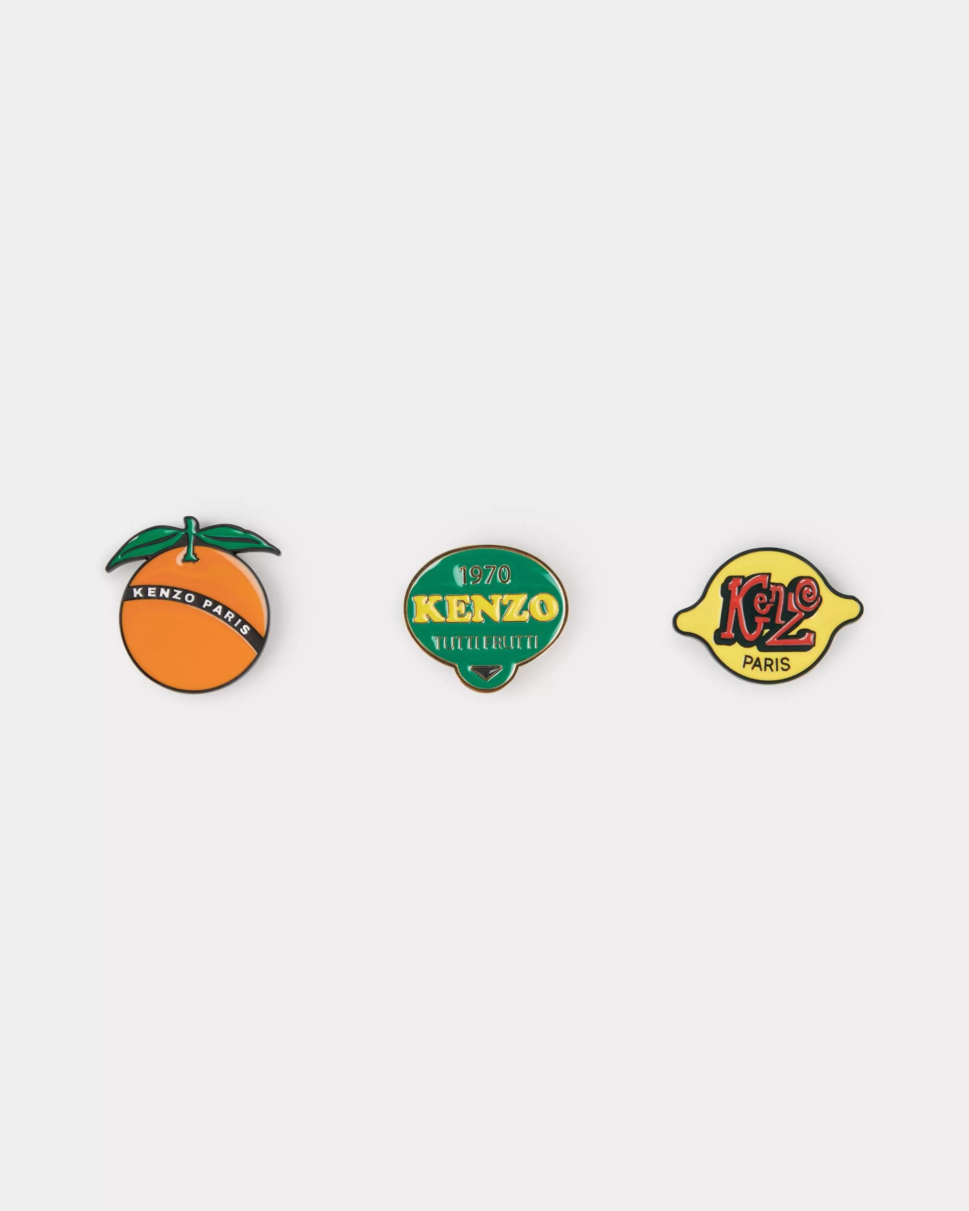 Pins und Schmuck | Pins und Schmuck>KENZO Ansteckerset „ Stamp“ Multicolor