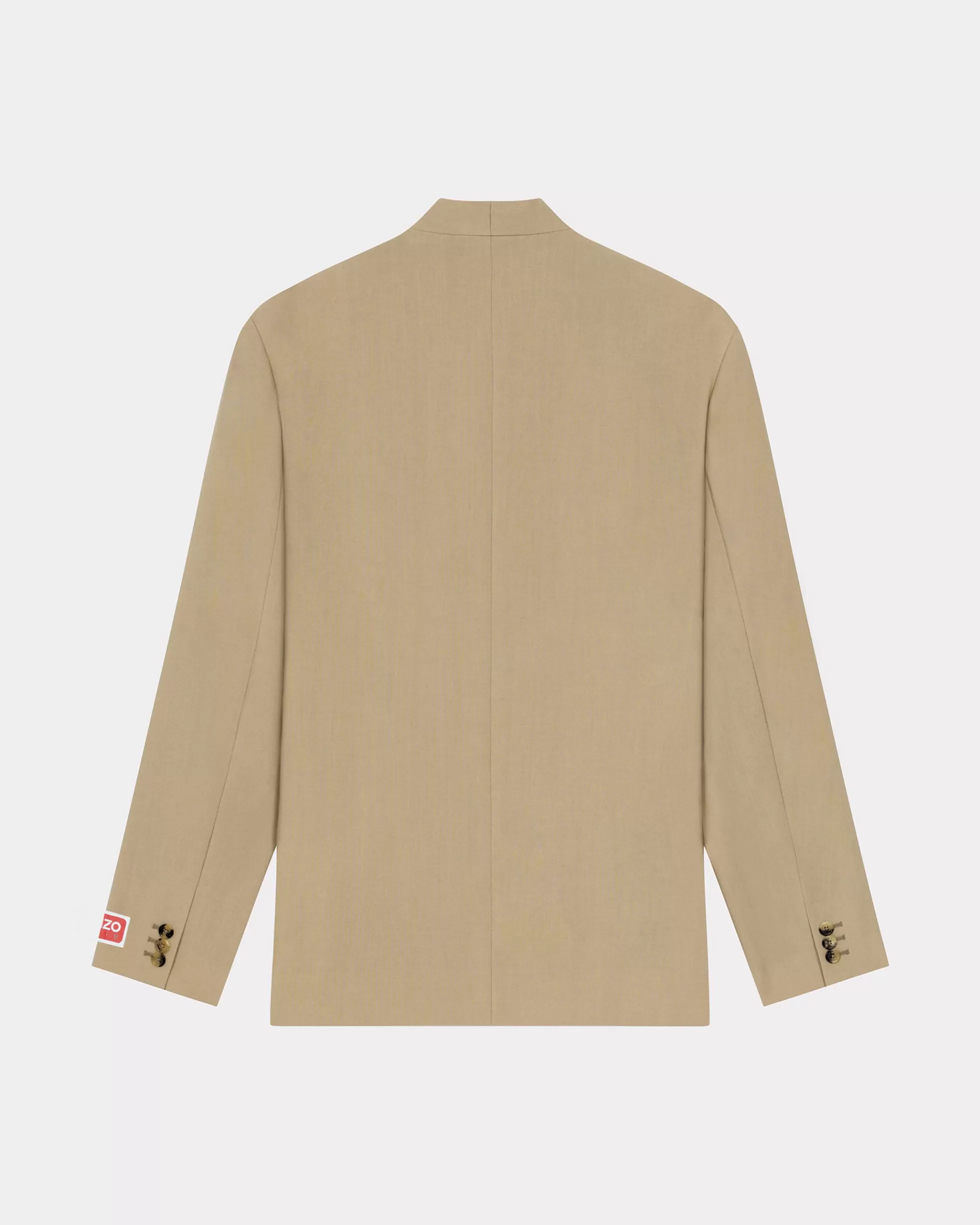 Tailoring | Jacken und Mäntel>KENZO Anzugjacke Kimono Dark Beige