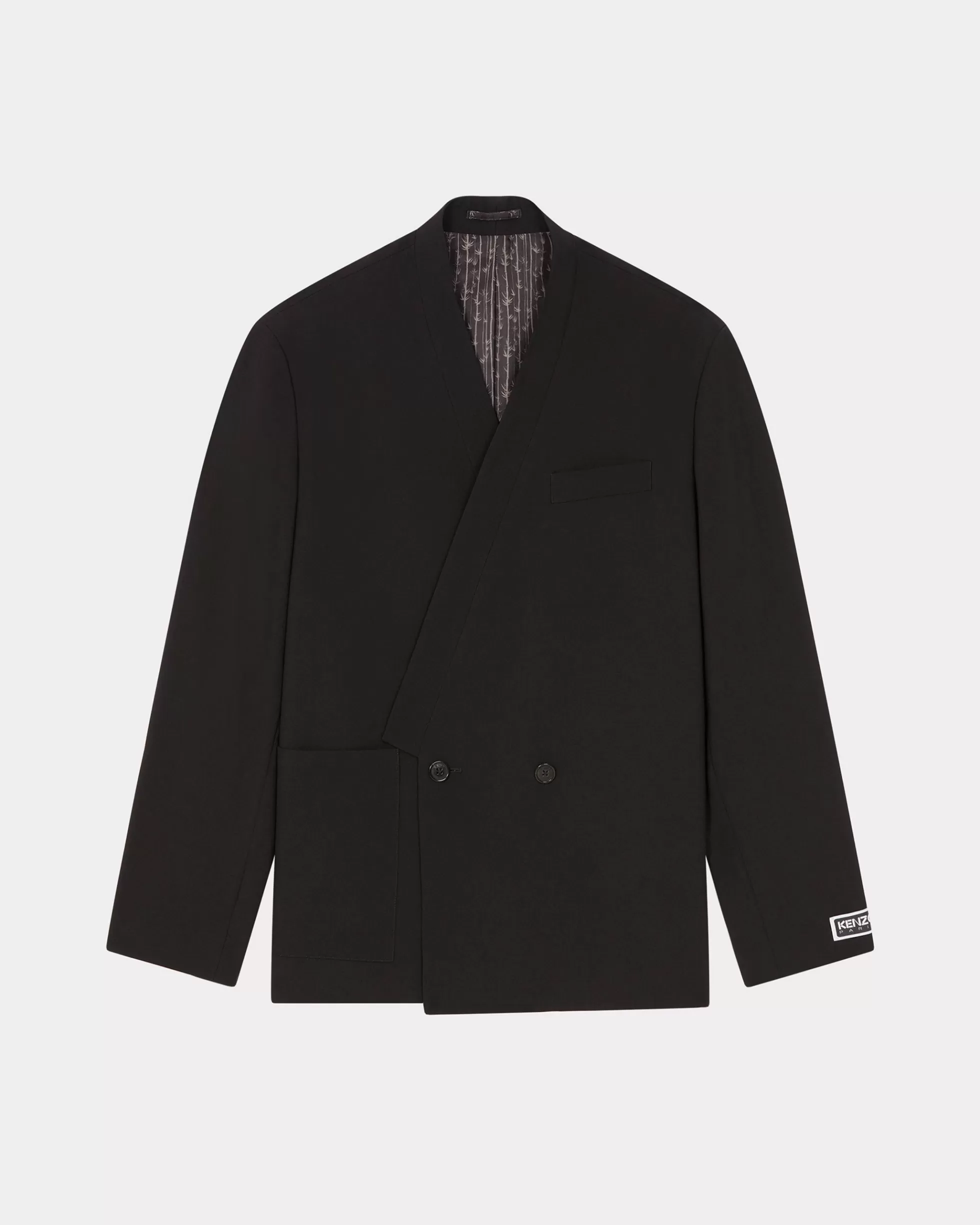 Tailoring | Jacken und Mäntel>KENZO Anzugjacke Kimono Black