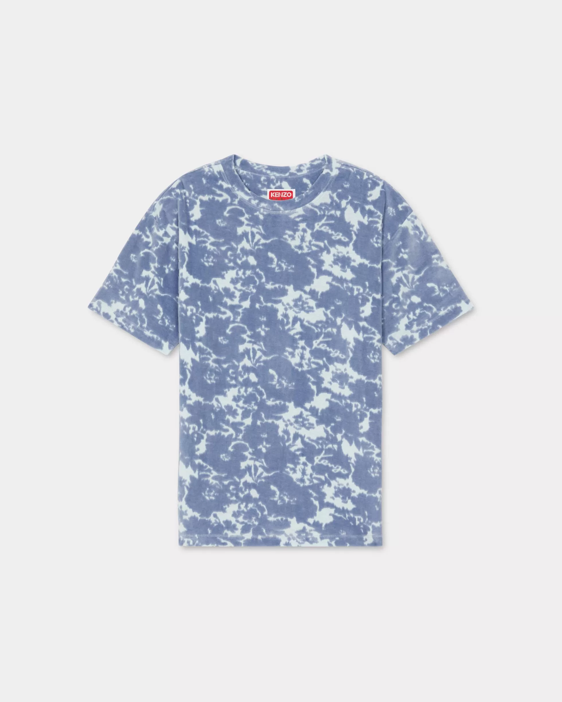 T-shirts und Polos | Neue>KENZO „ Flower Camo“-Oversized-Hemd Midnight Blue