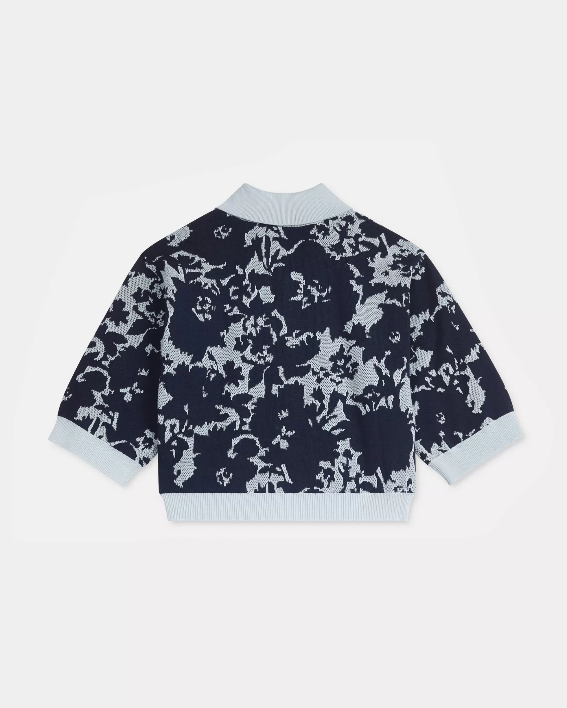 Pullover | Neue>KENZO „ Flower Camo“-Poloshirt Midnight Blue