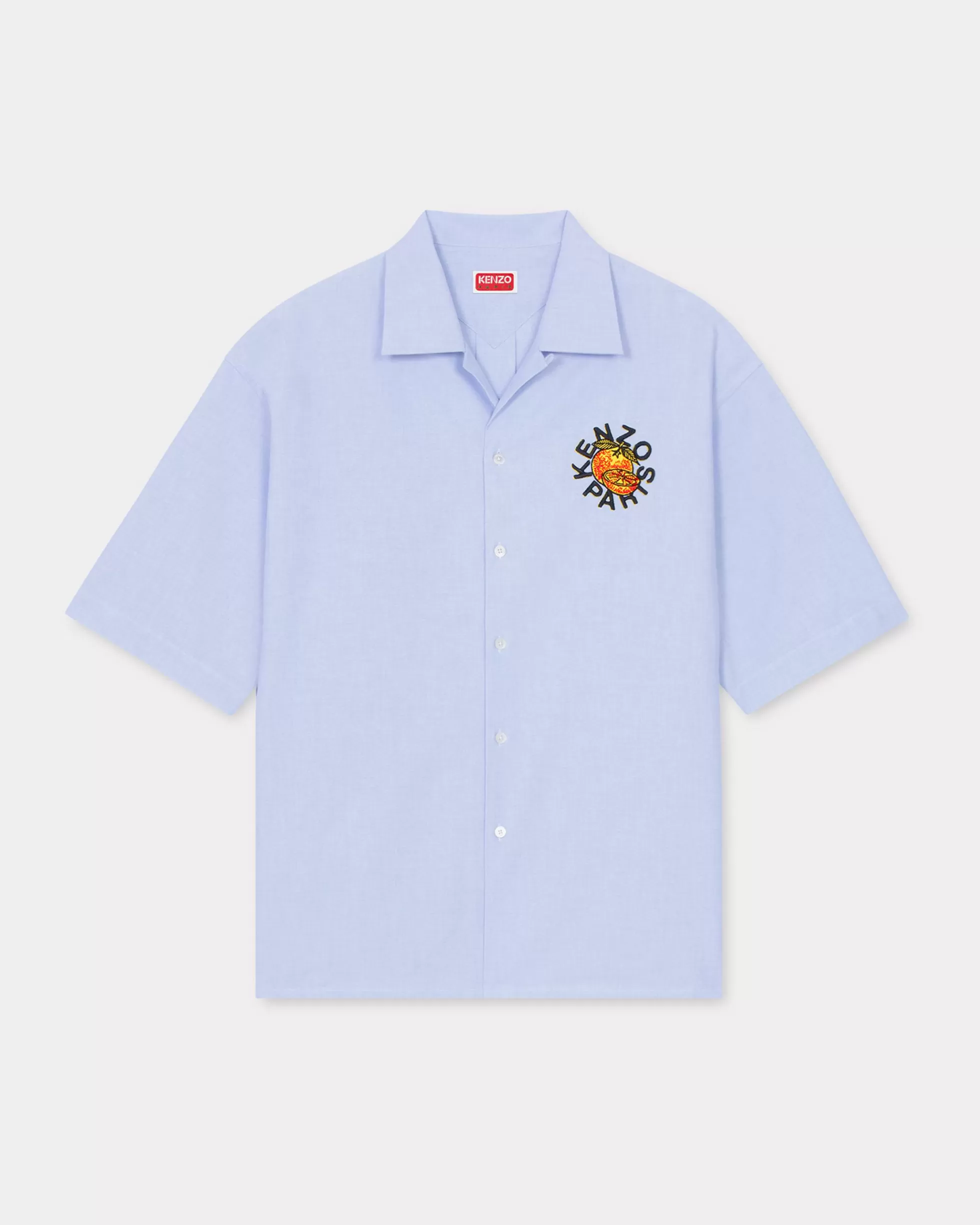 Hemden | Geschenke>KENZO „ Orange“ Hawaii-Hemd Sky Blue