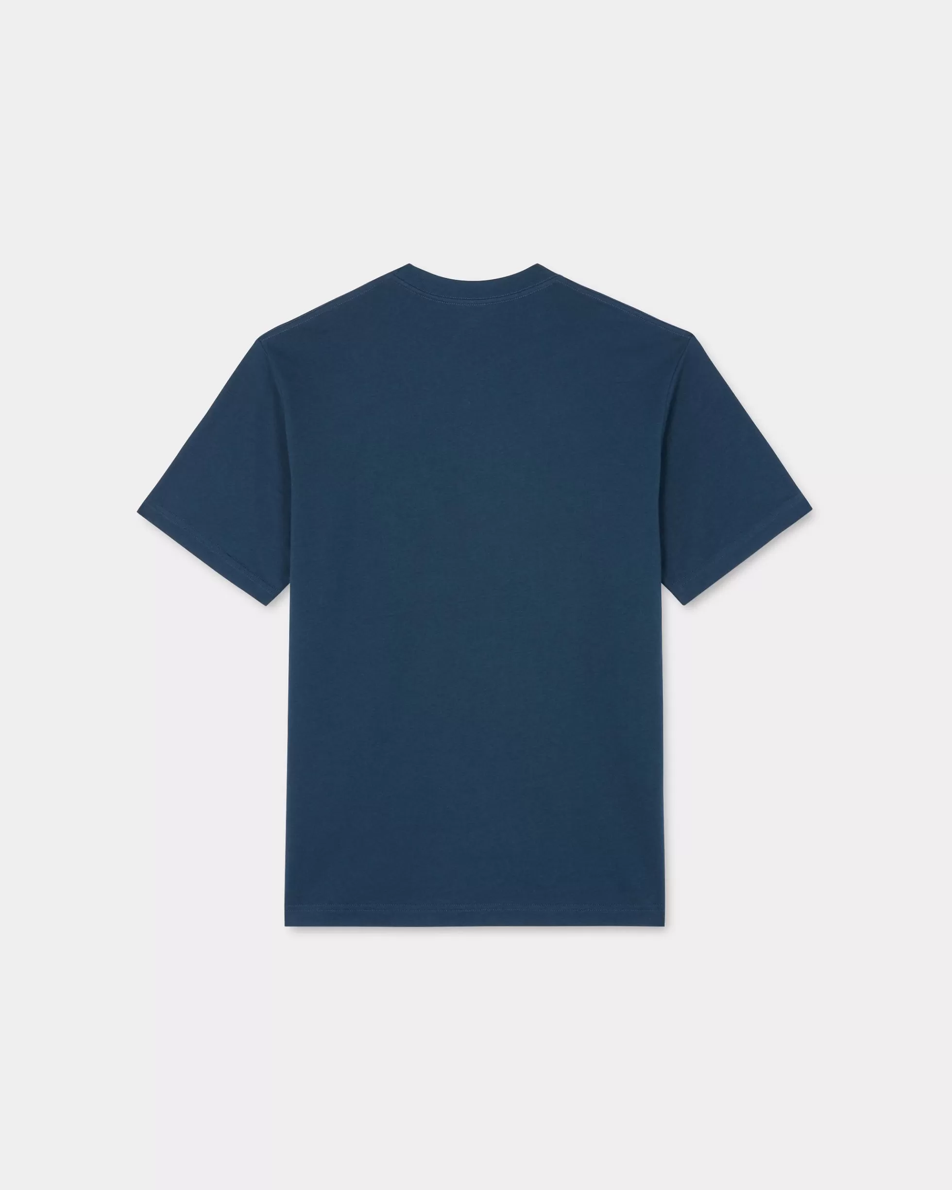 T-shirts und Polos | Geschenke>KENZO Bestickte T-Shirt „ Drawn Varsity“ Midnight Blue