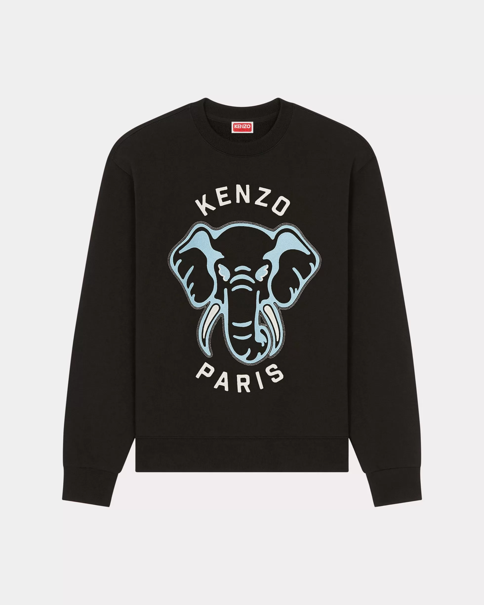 Sweatshirts und Hoodies>KENZO Besticktes Sweatshirt „ Elephant“ Black