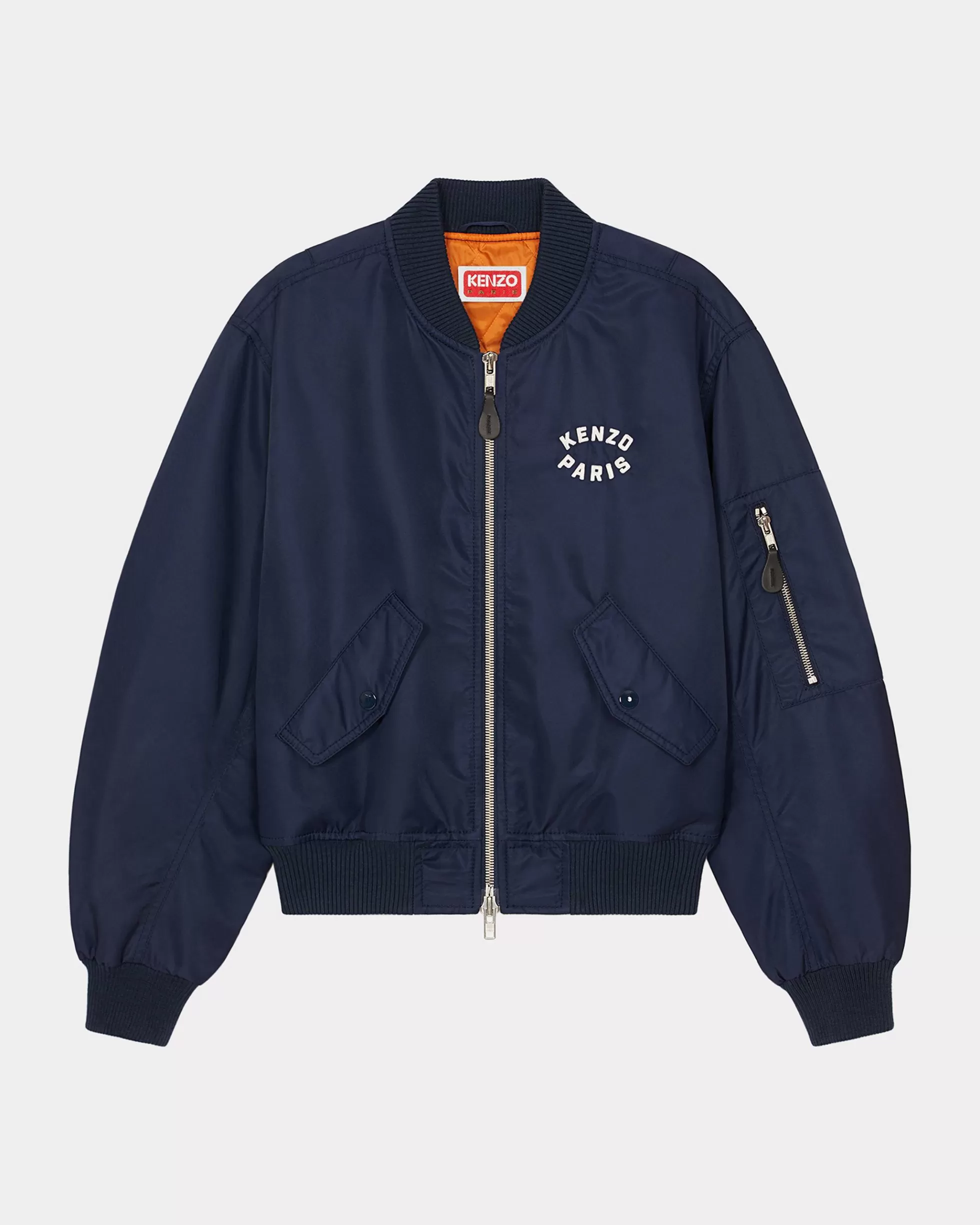 Jacken und Mäntel | Geschenke>KENZO Bomberjacke „ Lucky Tiger“ Midnight Blue