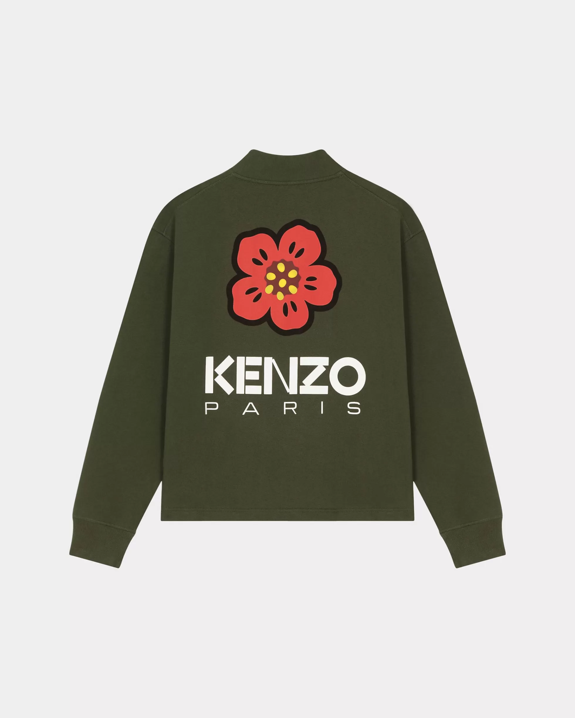 Sweatshirts und Hoodies | Geschenke>KENZO Cardigan „Boke Flower“ Dark Khaki