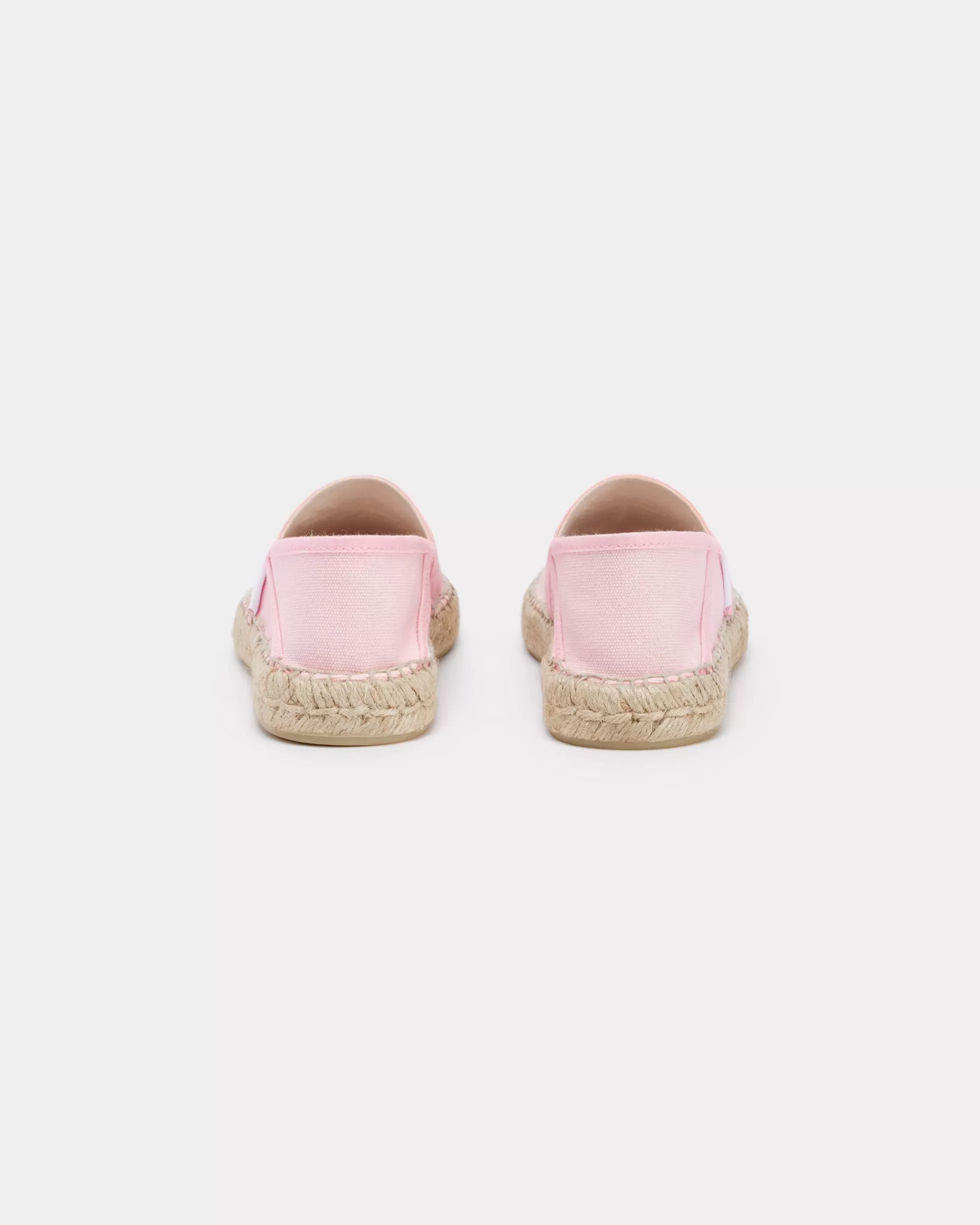 DAMEN SCHUHE | Mules Und Espadrilles>KENZO Espadrilles aus Leinen mit „ Lucky Tiger“Stickerei Faded Pink