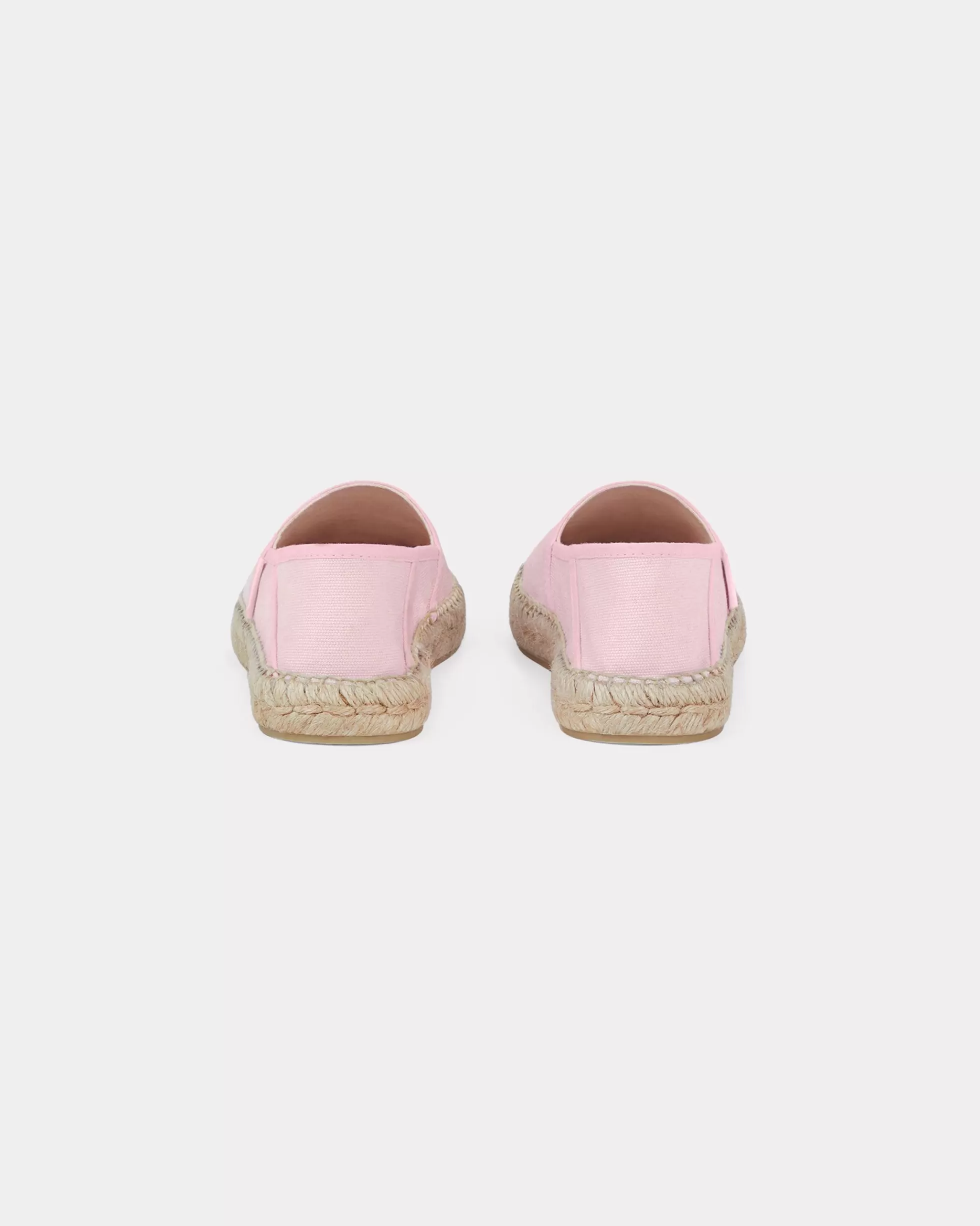 DAMEN SCHUHE | Mules Und Espadrilles>KENZO Espadrilles aus Leinen mit „ Lucky Tiger“Stickerei Faded Pink