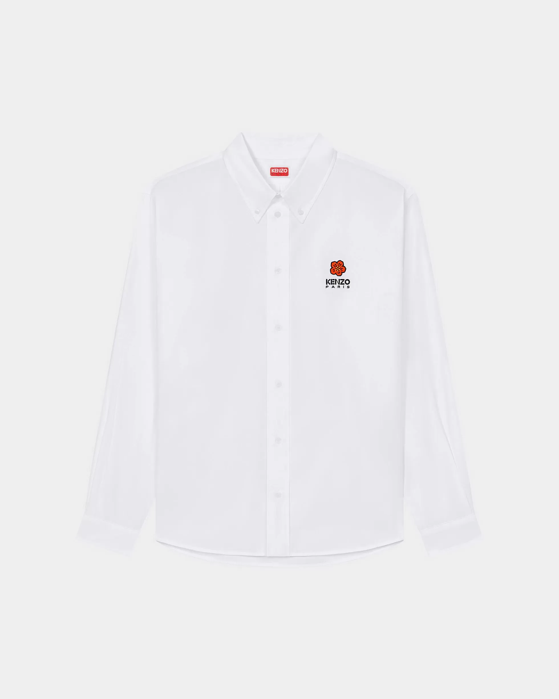 Hemden | Boke Flower>KENZO Freizeithemd mit „Boke Flower Crest“ White