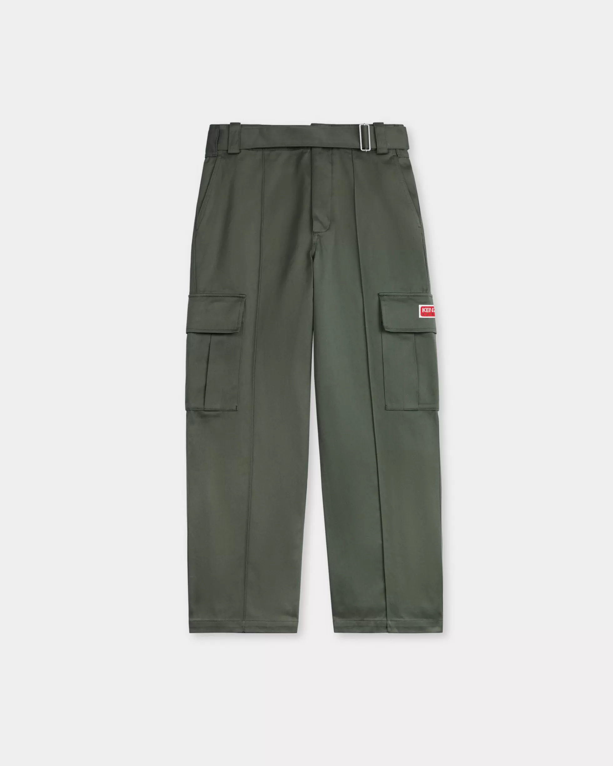 Hosen und Shorts | Neue>KENZO Genderless Army-Hose Dark Khaki