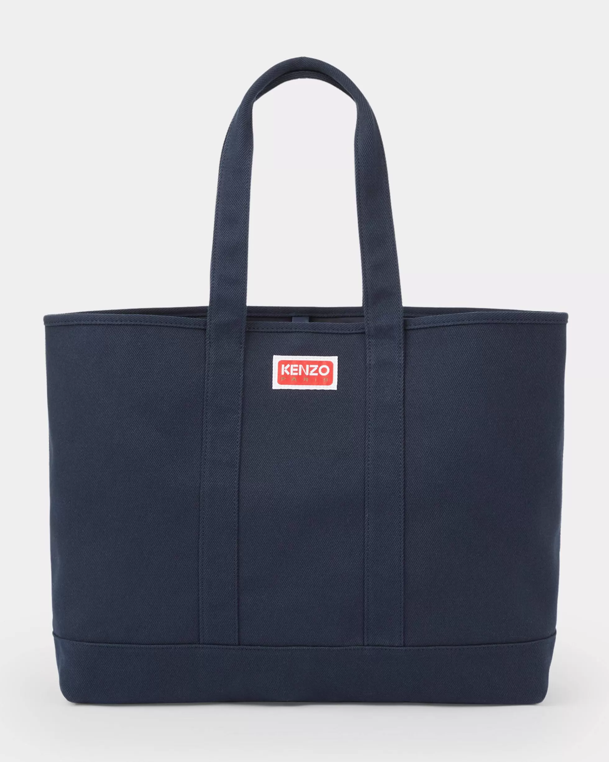 Taschen | Damentaschen>KENZO Große Tragetasche aus Stoff „ Utility“ Navy Blue