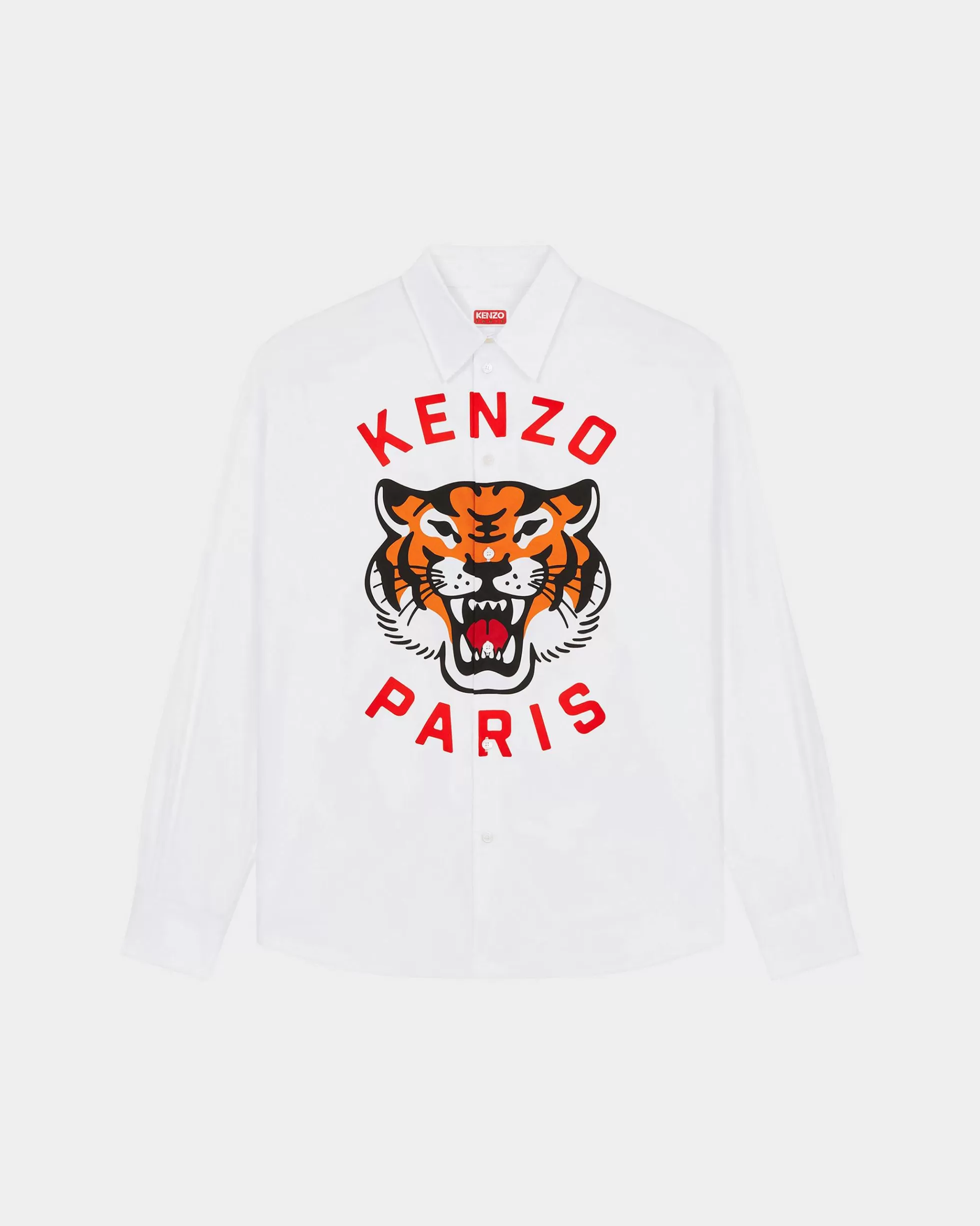 Tailoring | Hemden>KENZO Hemd „ Lucky Tiger“ White