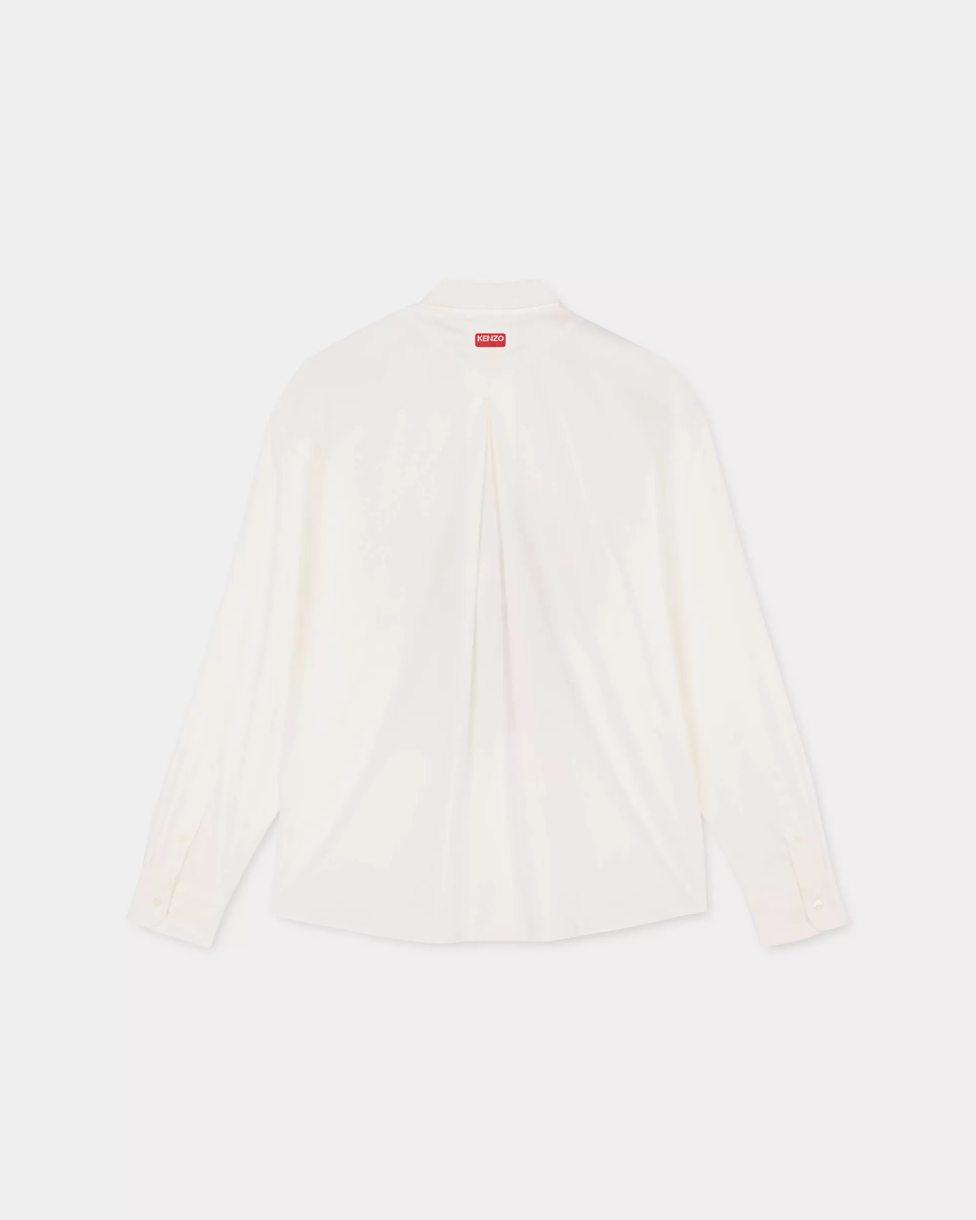 Tailoring | Hemden>KENZO Hemd mit abnehmbarer Krawatte „ Drawn Varsity“ White