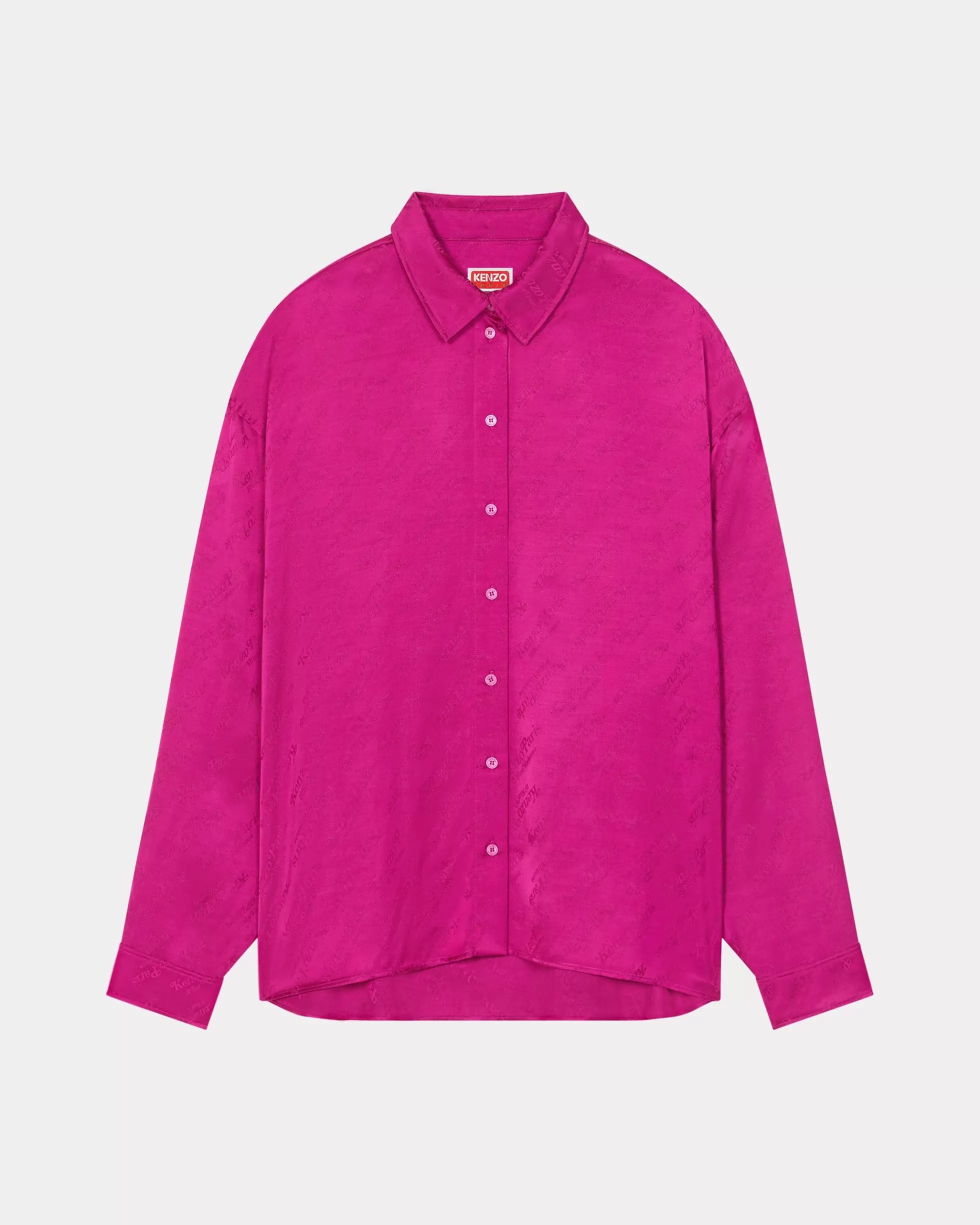 Hemd und Tops | Neue>KENZO Hemd mit überschnittenen Schultern „ by Verdy“ Deep Fuschia