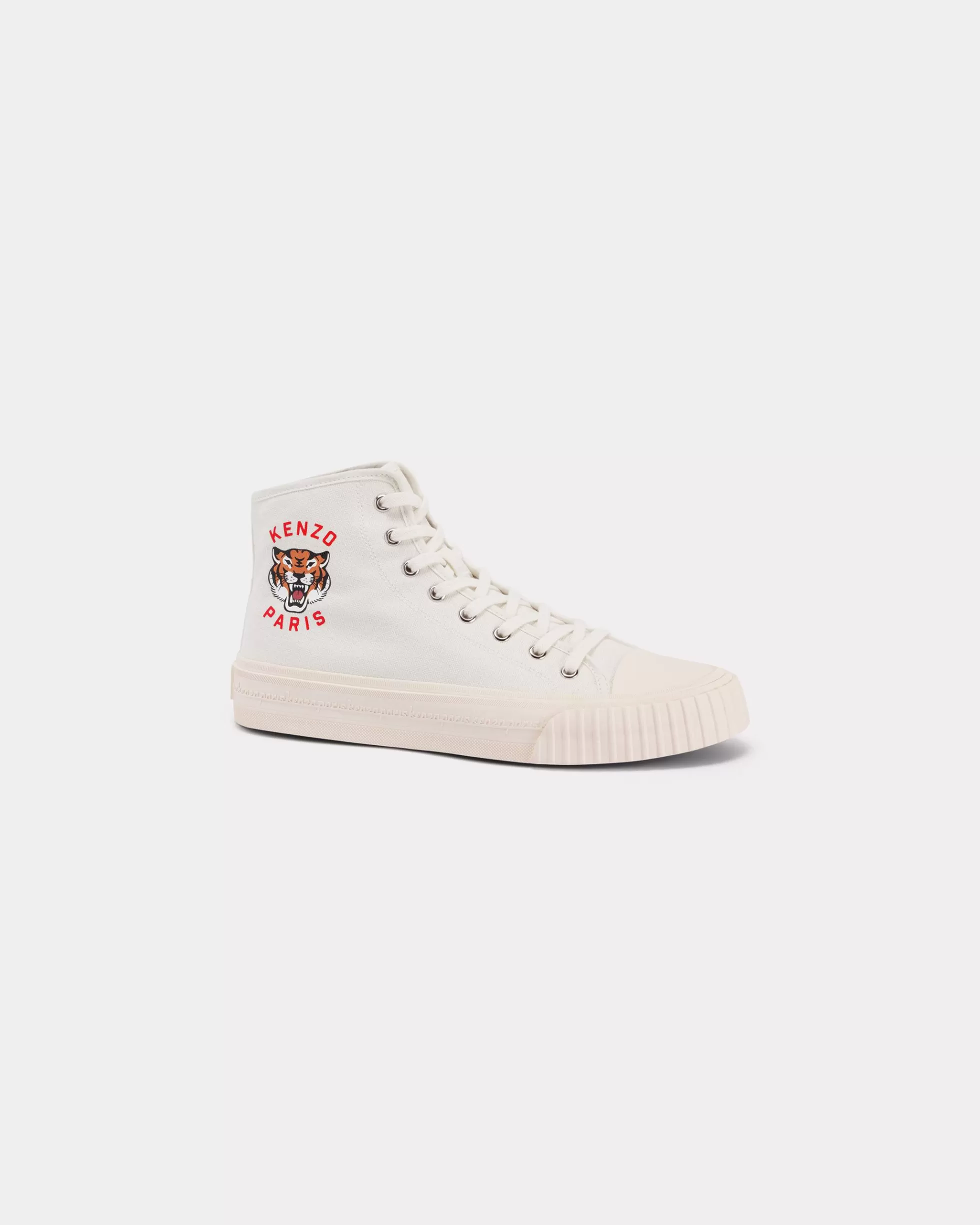 DAMEN SCHUHE | Sneakers>KENZO Hohe Sneaker „ Foxy“ White