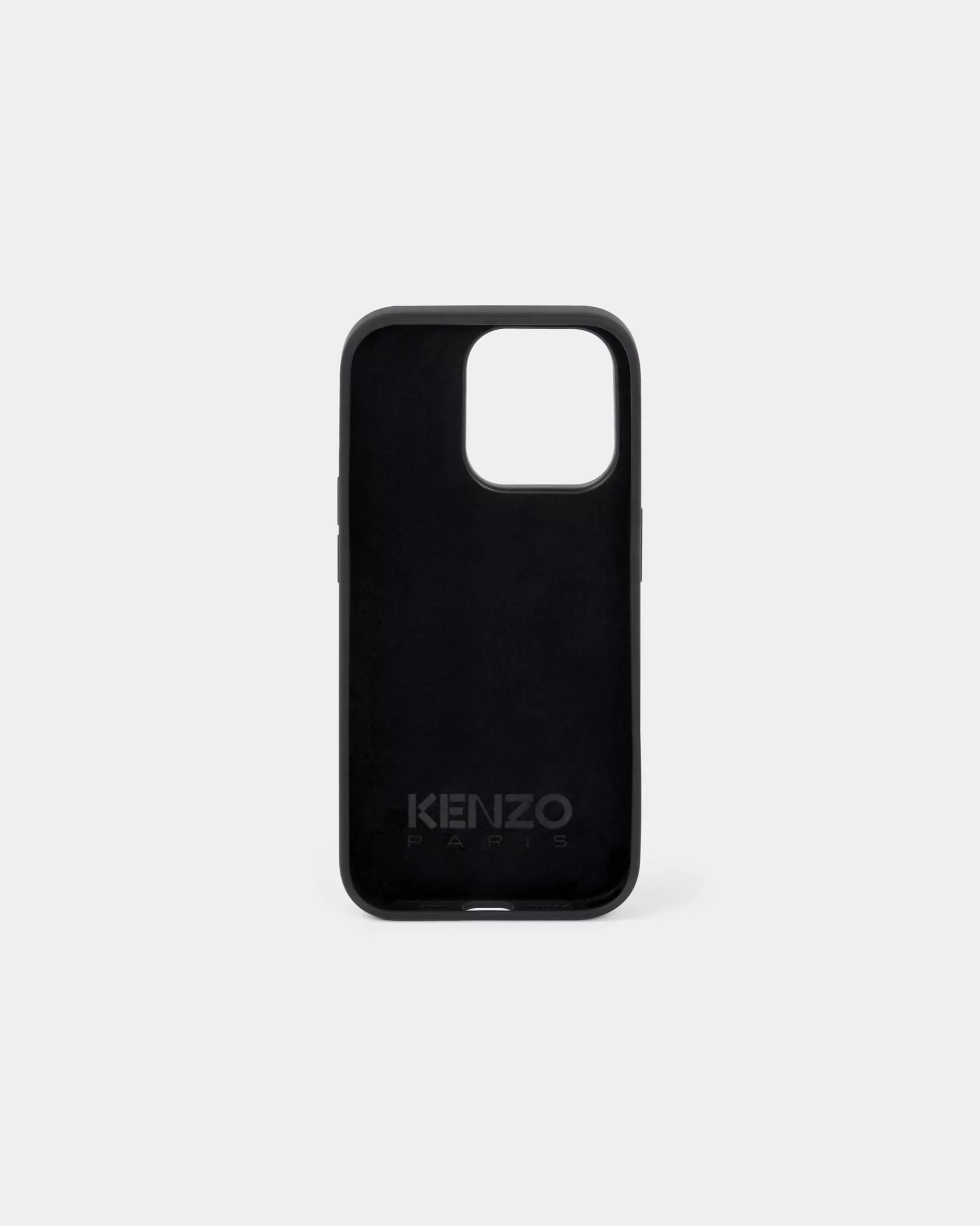 iPhone-Hüllen | iPhone-Hüllen>KENZO iPhone 15 Pro-Silikonhülle „ Emboss“ Black