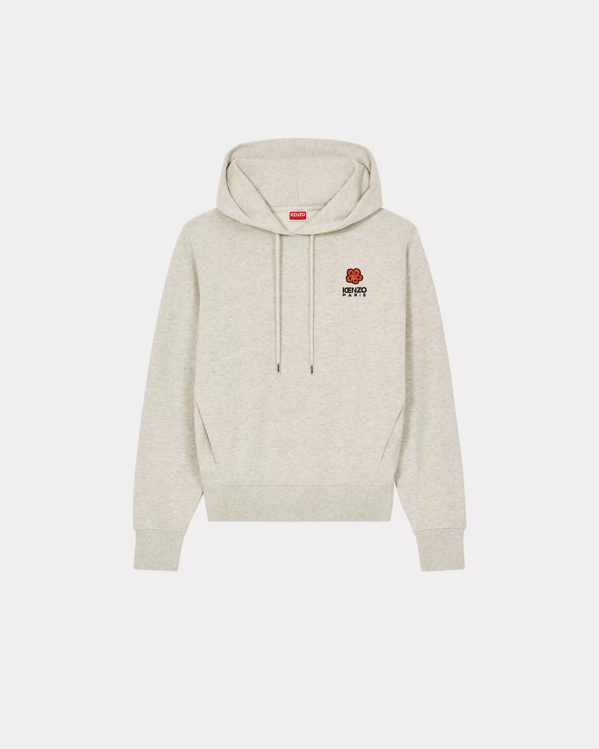 Sweatshirts und Hoodies | Boke Flower>KENZO Kapuzenpulli mit „Boke Flower Crest“ Pale Grey