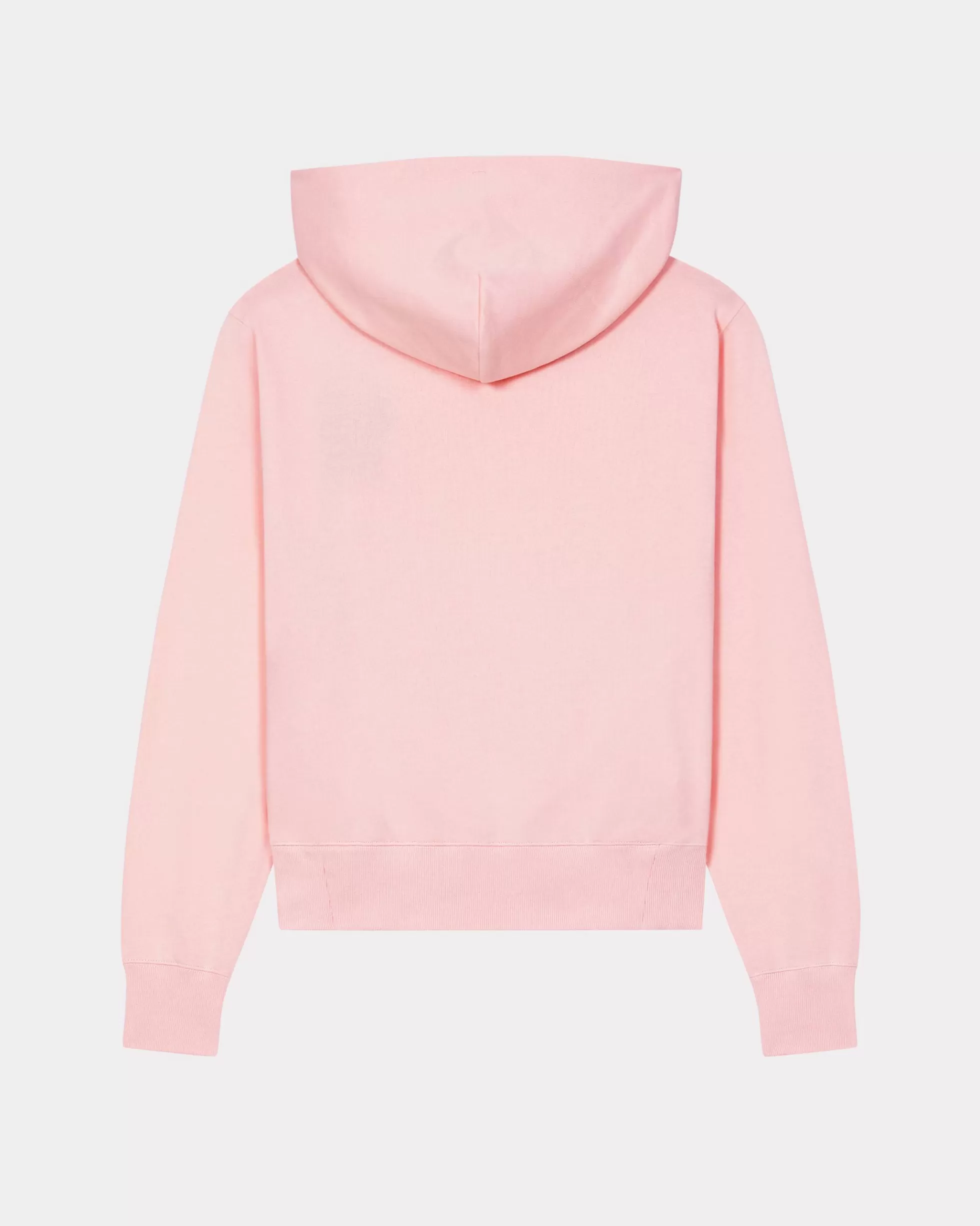 Sweatshirts und Hoodies>KENZO Kapuzensweatshirt mit „ Elephant Crest“-Stickerei Faded Pink