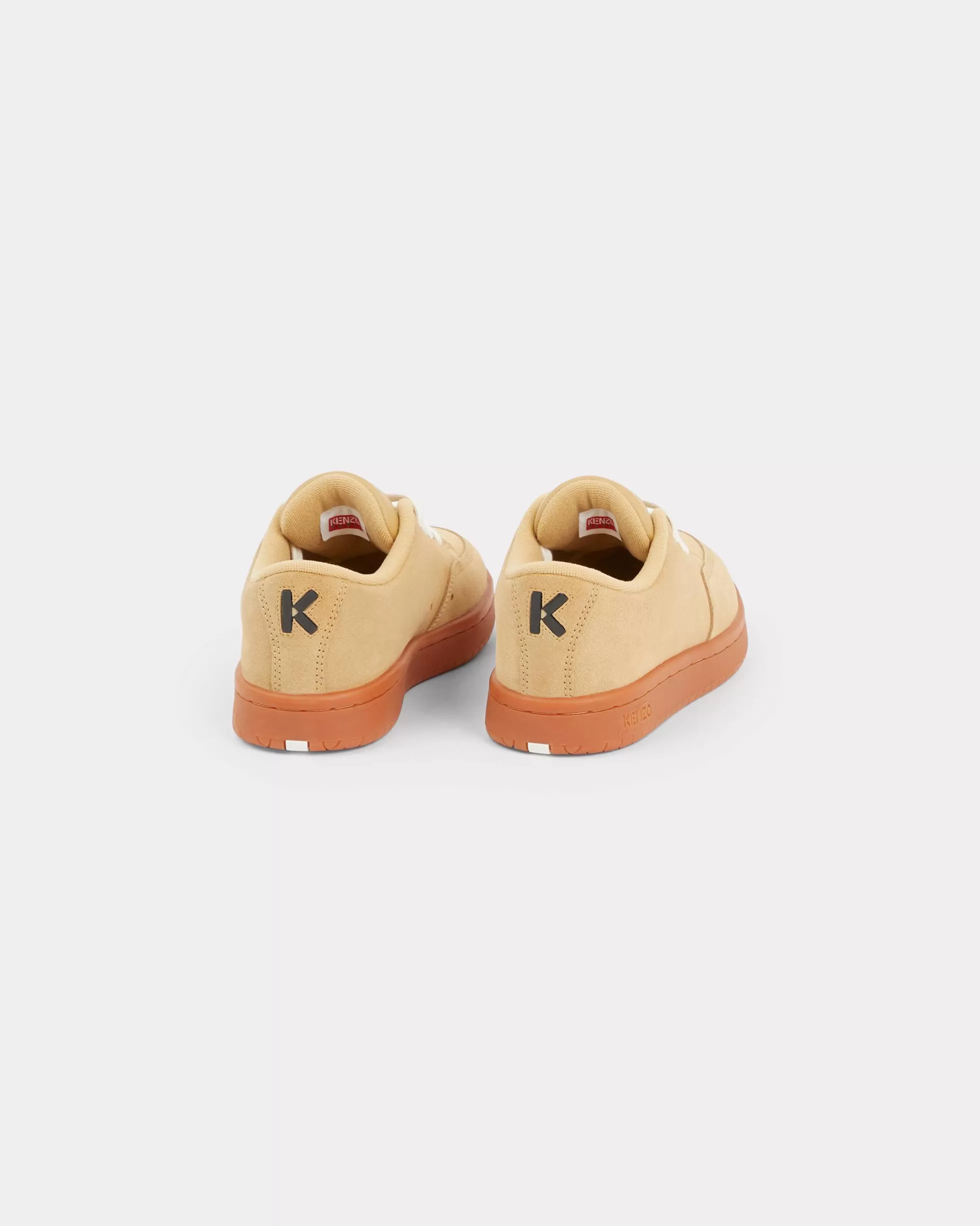 DAMEN SCHUHE | KENZO-Dome Sneakers>KENZO -Dome Sneaker für Damen Dark Camel