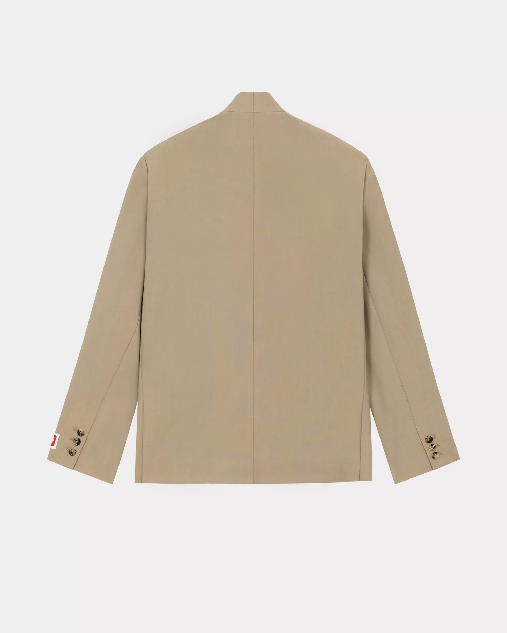 Tailoring | Jacken und Mäntel>KENZO Kimonoblazer Dark Beige