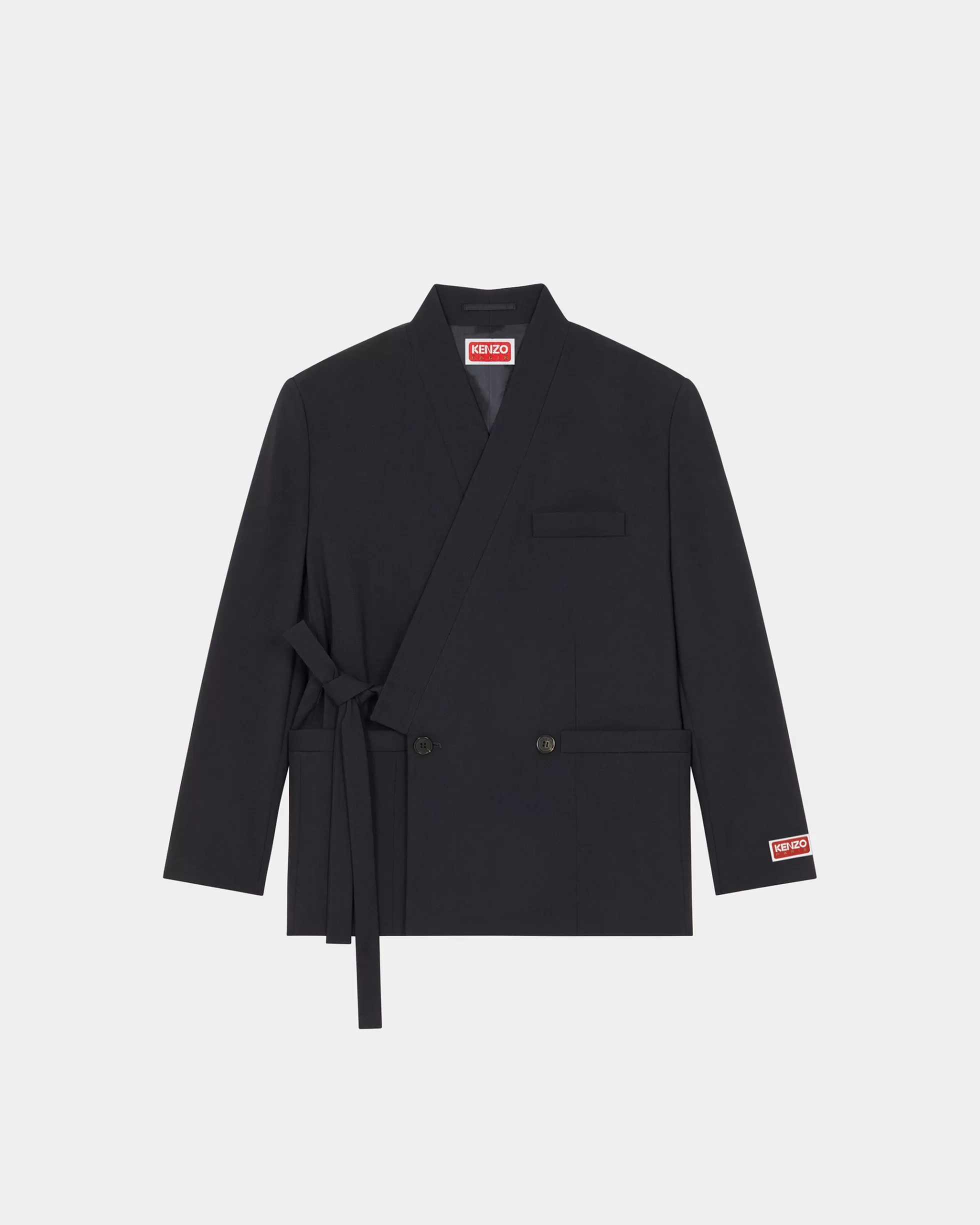 Tailoring | Jacken und Mäntel>KENZO Kimonoblazer Midnight Blue