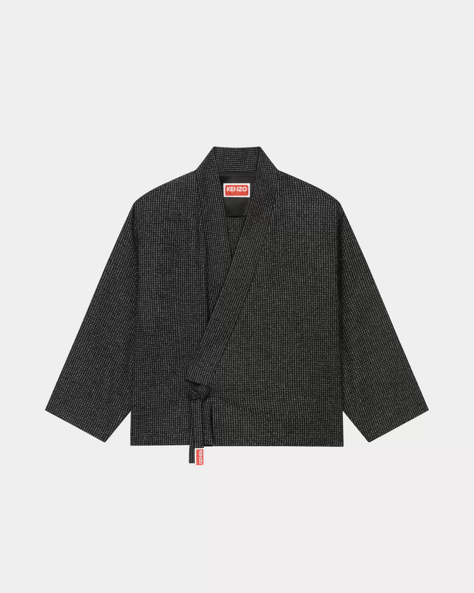 Tailoring | Jacken und Mäntel>KENZO Kimonojacke Anthracite