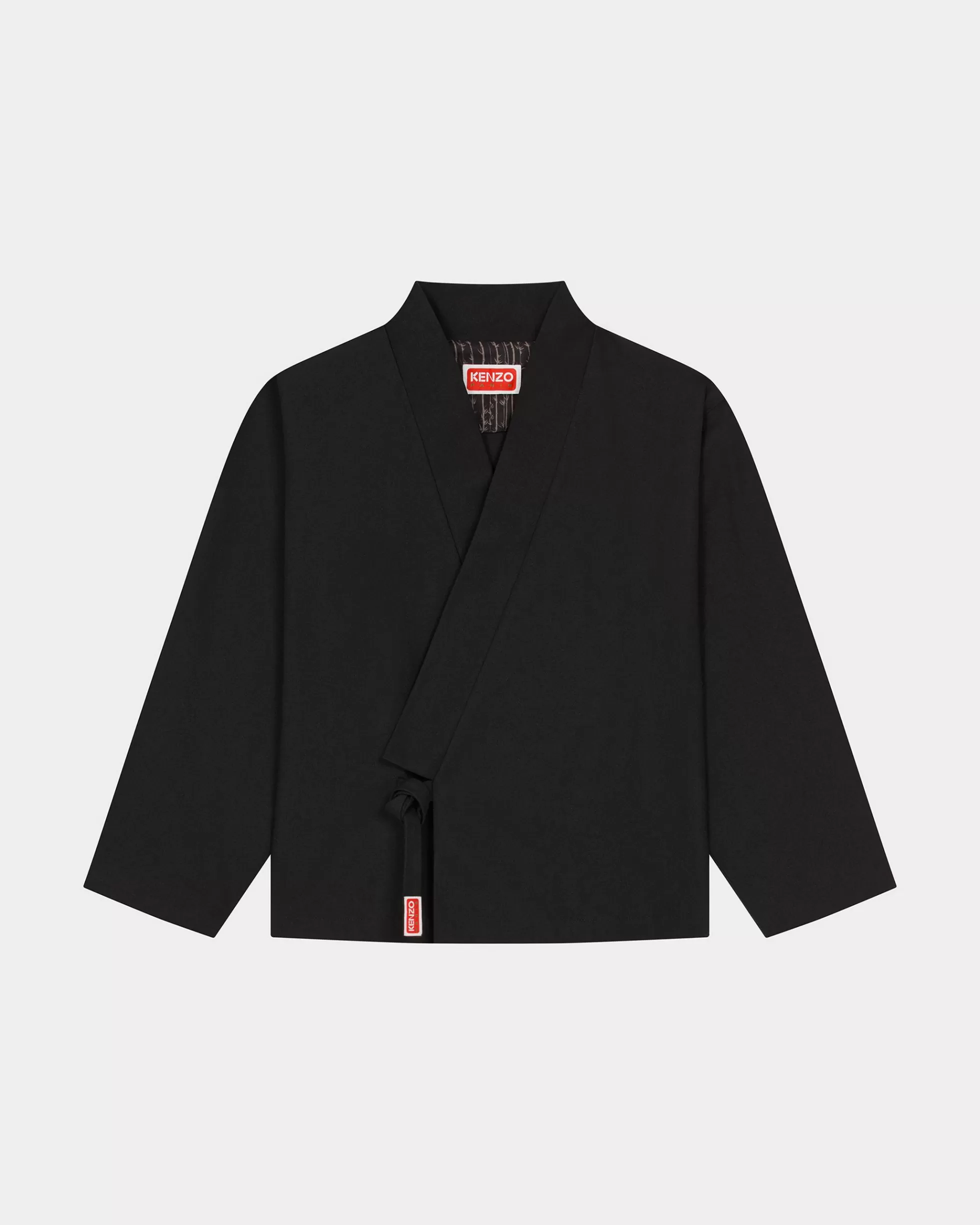 Tailoring | Jacken und Mäntel>KENZO Kimonojacke Black