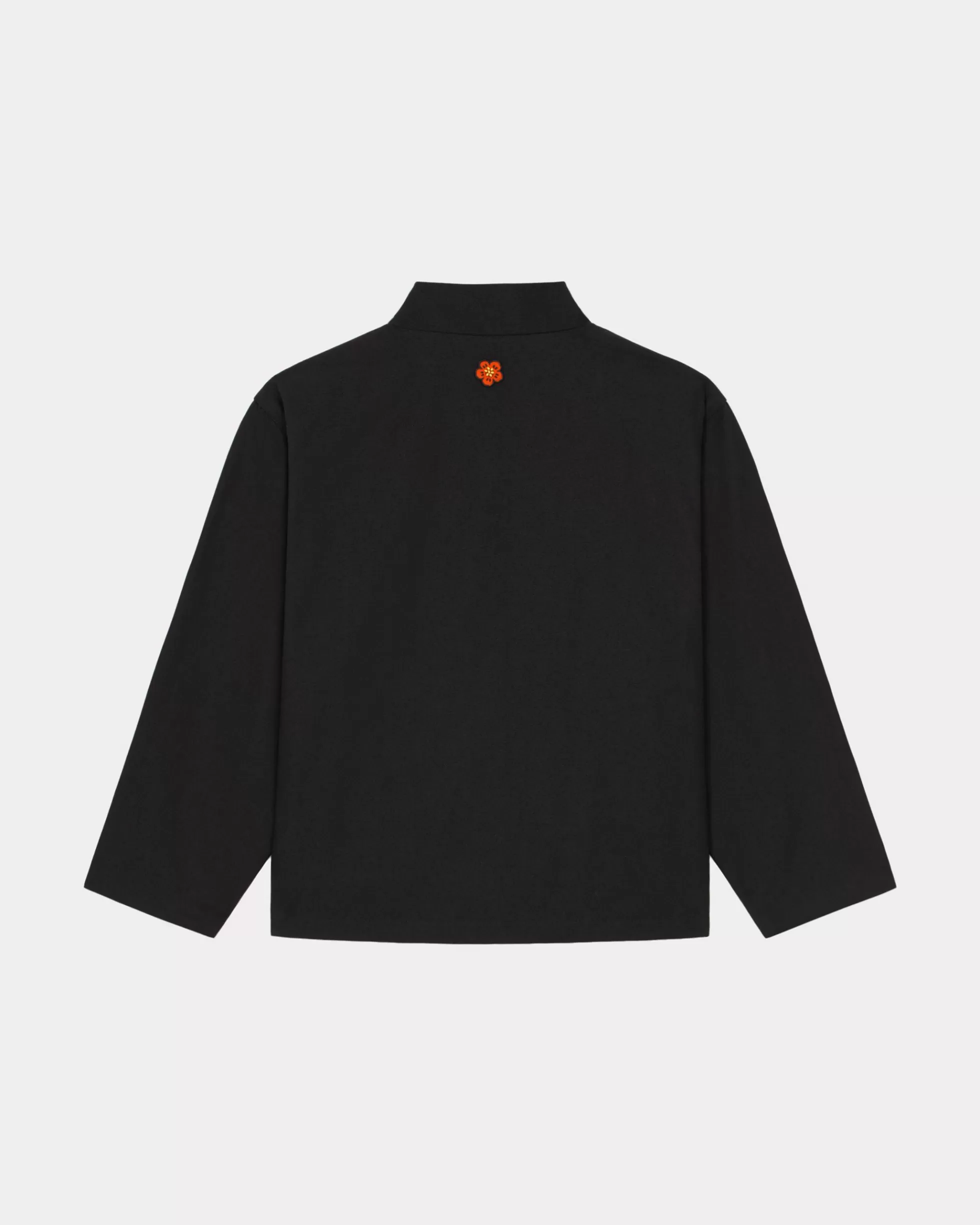 Tailoring | Jacken und Mäntel>KENZO Kimonojacke Black