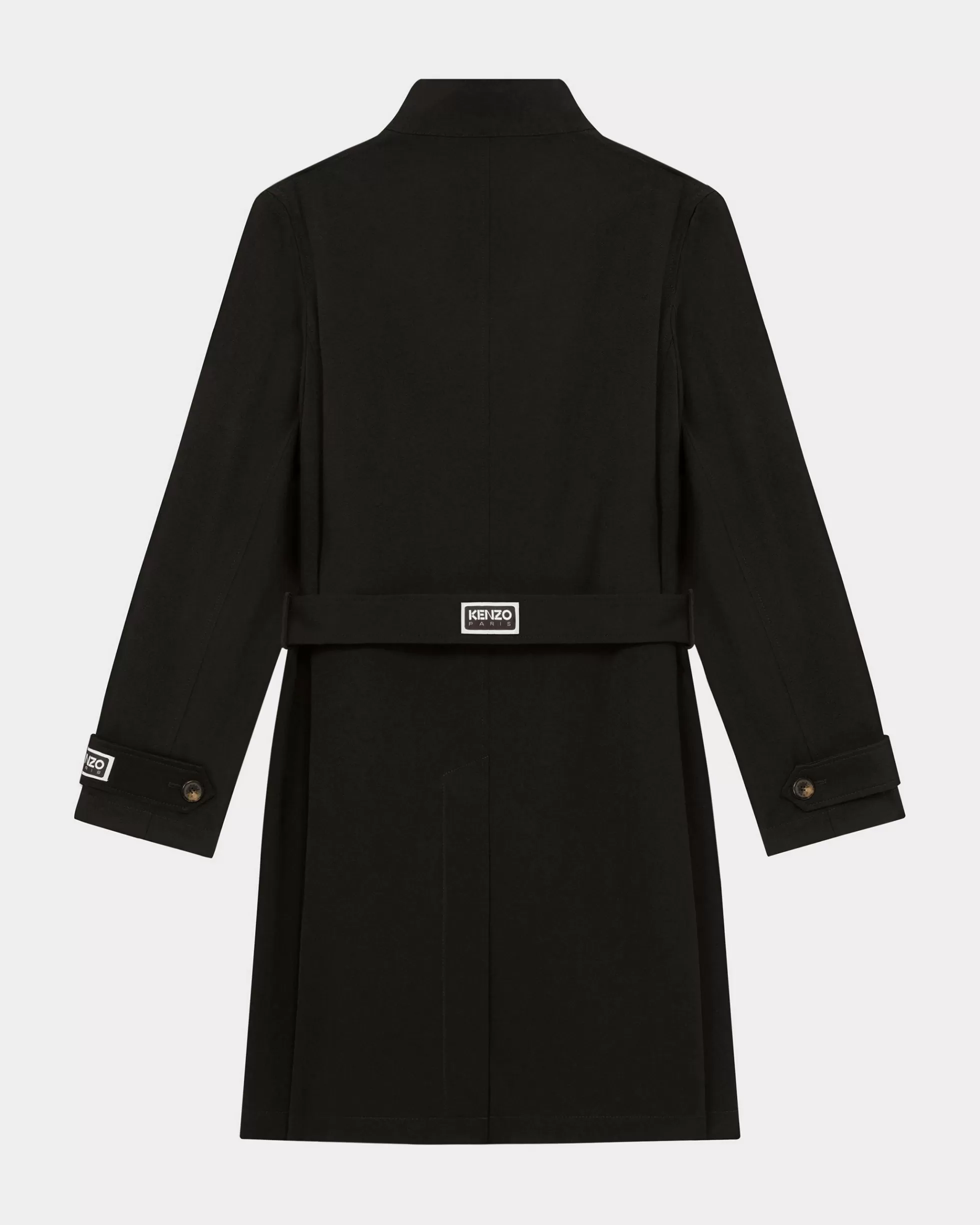 Tailoring | Jacken und Mäntel>KENZO Kimono-Mantel Black