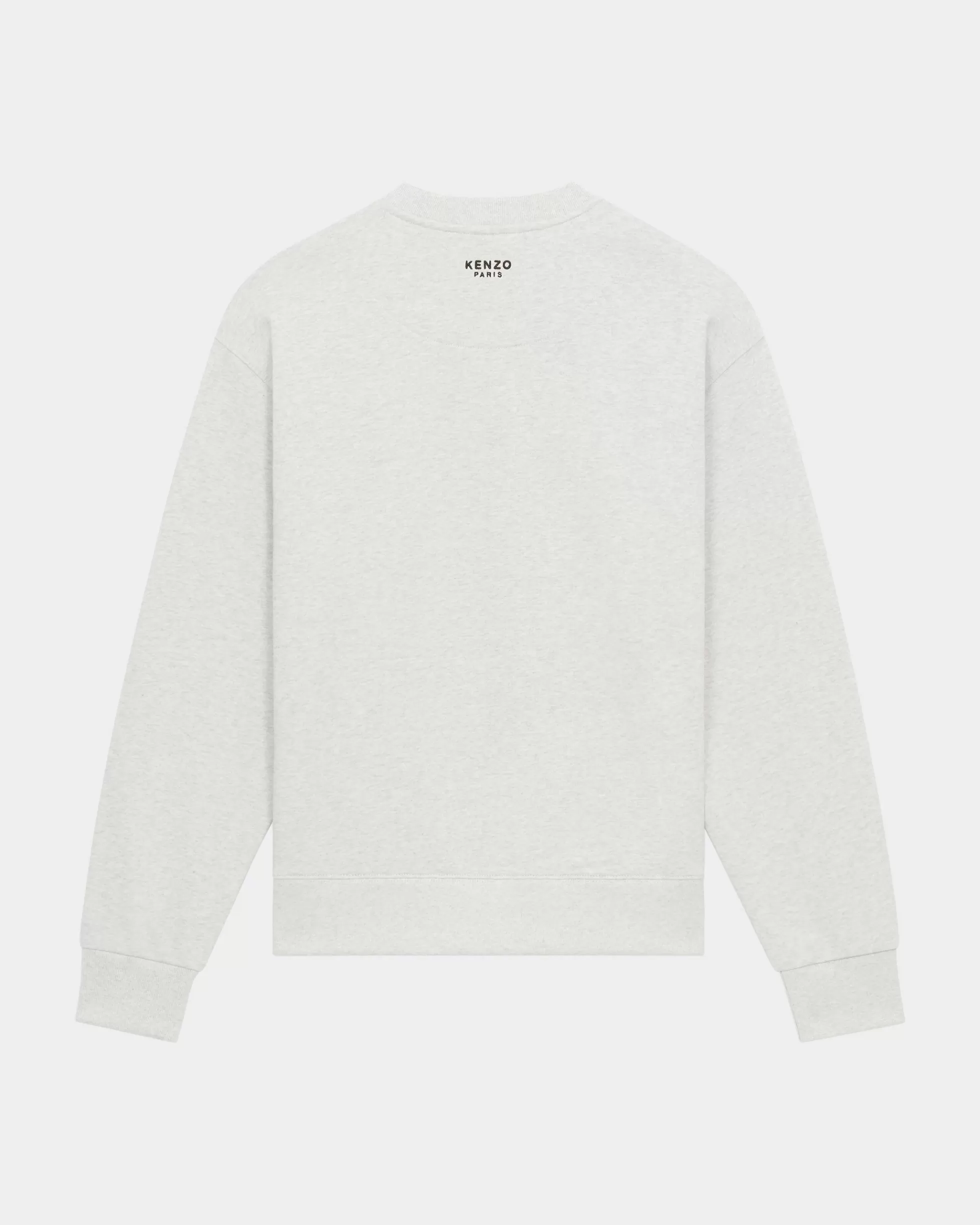 Sweatshirts und Hoodies | Geschenke>KENZO Klassisches, besticktes Sweatshirt „Lucky Tiger Crest“ Pale Grey