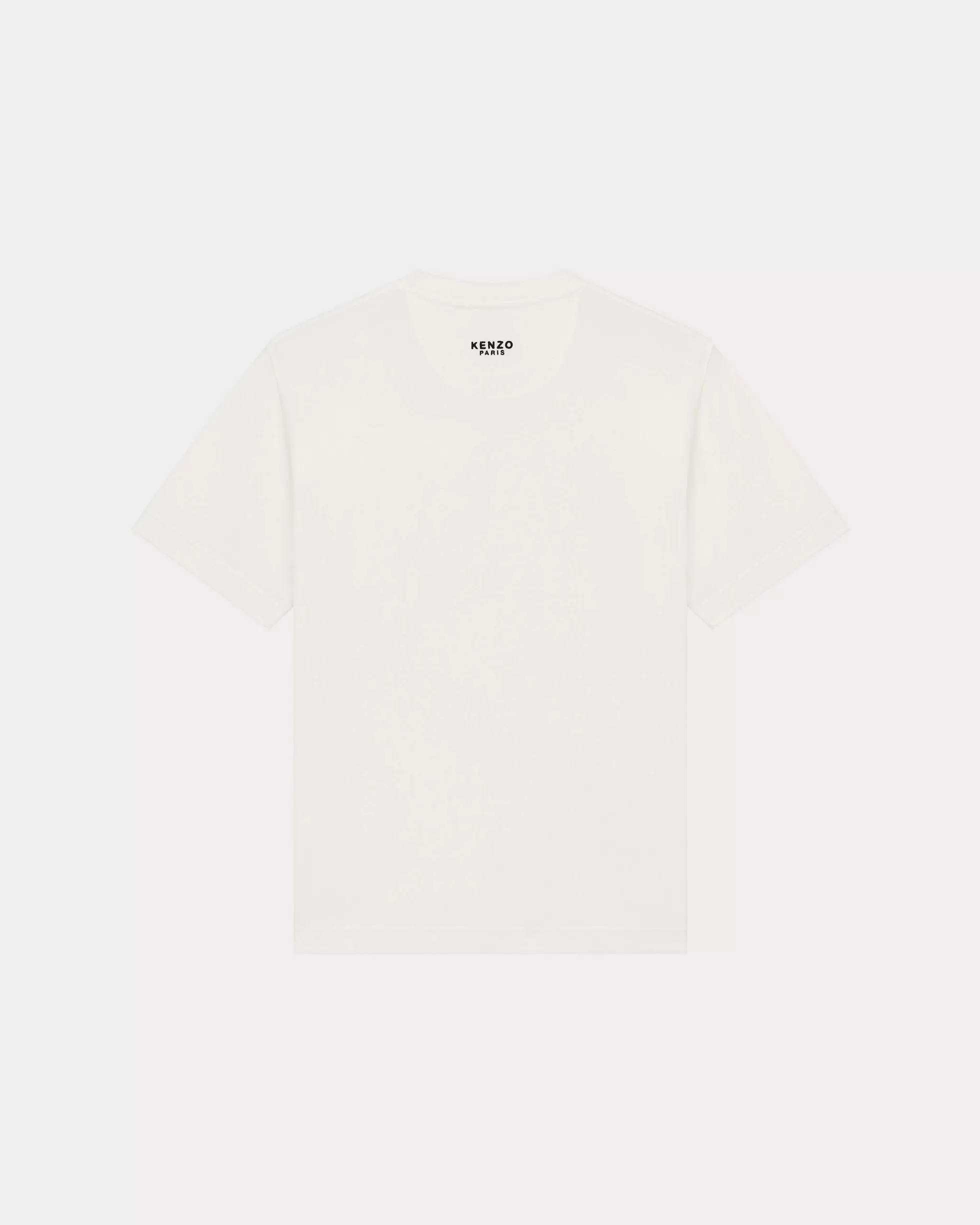 T-shirts und Polos | Lucky Tiger>KENZO Klassisches, besticktes T-Shirt „Lucky Tiger Crest“ Off White