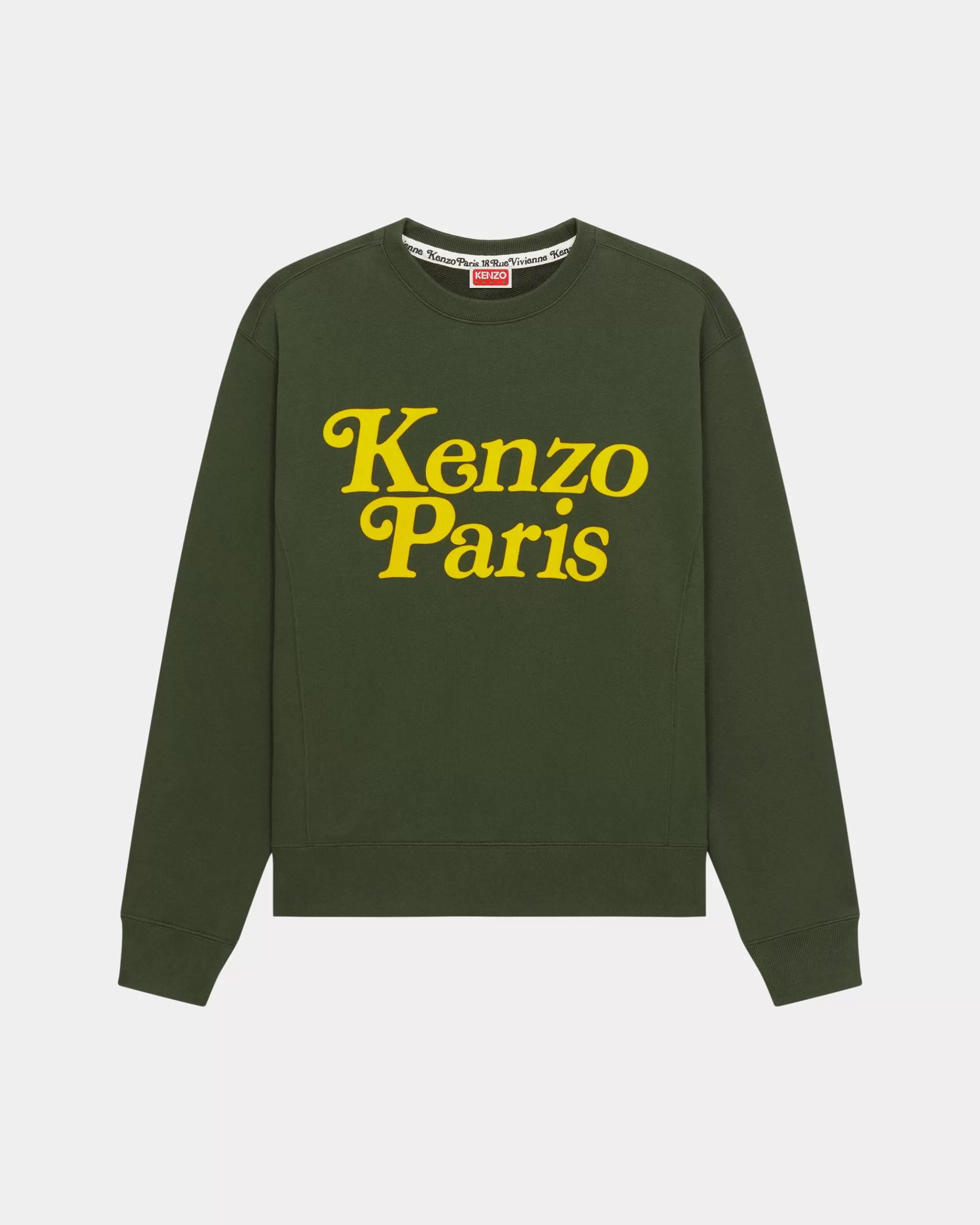 Sweatshirts und Hoodies | Geschenke>KENZO Klassisches Sweatshirt „ by Verdy“ Dark Khaki