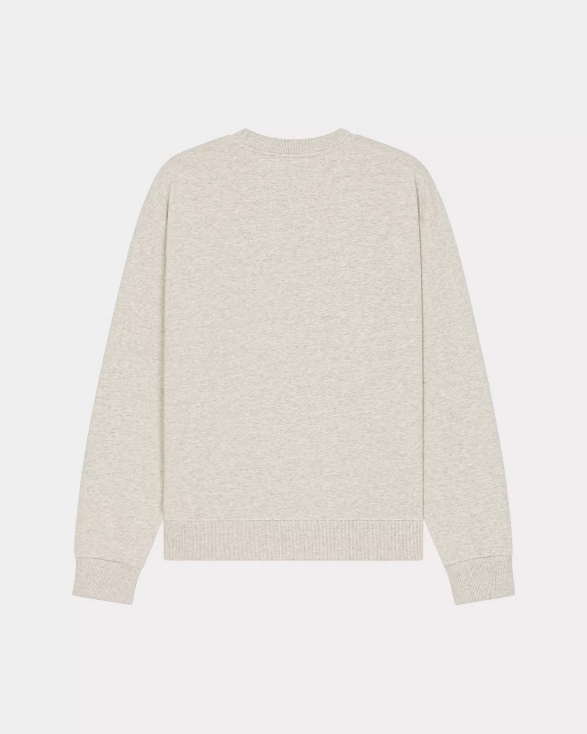 Sweatshirts und Hoodies | Geschenke>KENZO Klassisches Sweatshirt mit „Boke Flower Crest“-Stickerei Pale Grey