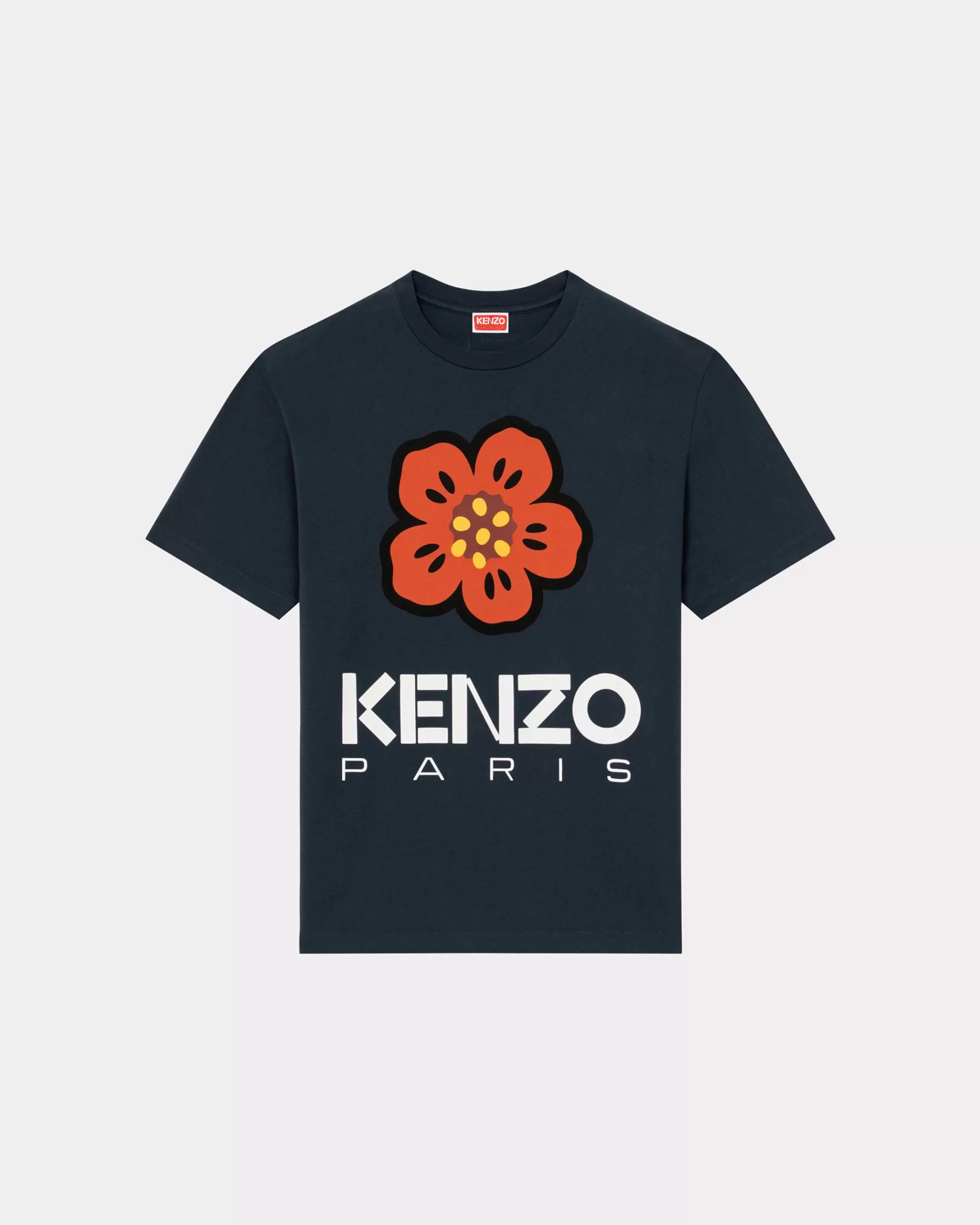 T-shirts und Polos | Geschenke>KENZO Klassisches T-Shirt „Boke Flower“ Midnight Blue