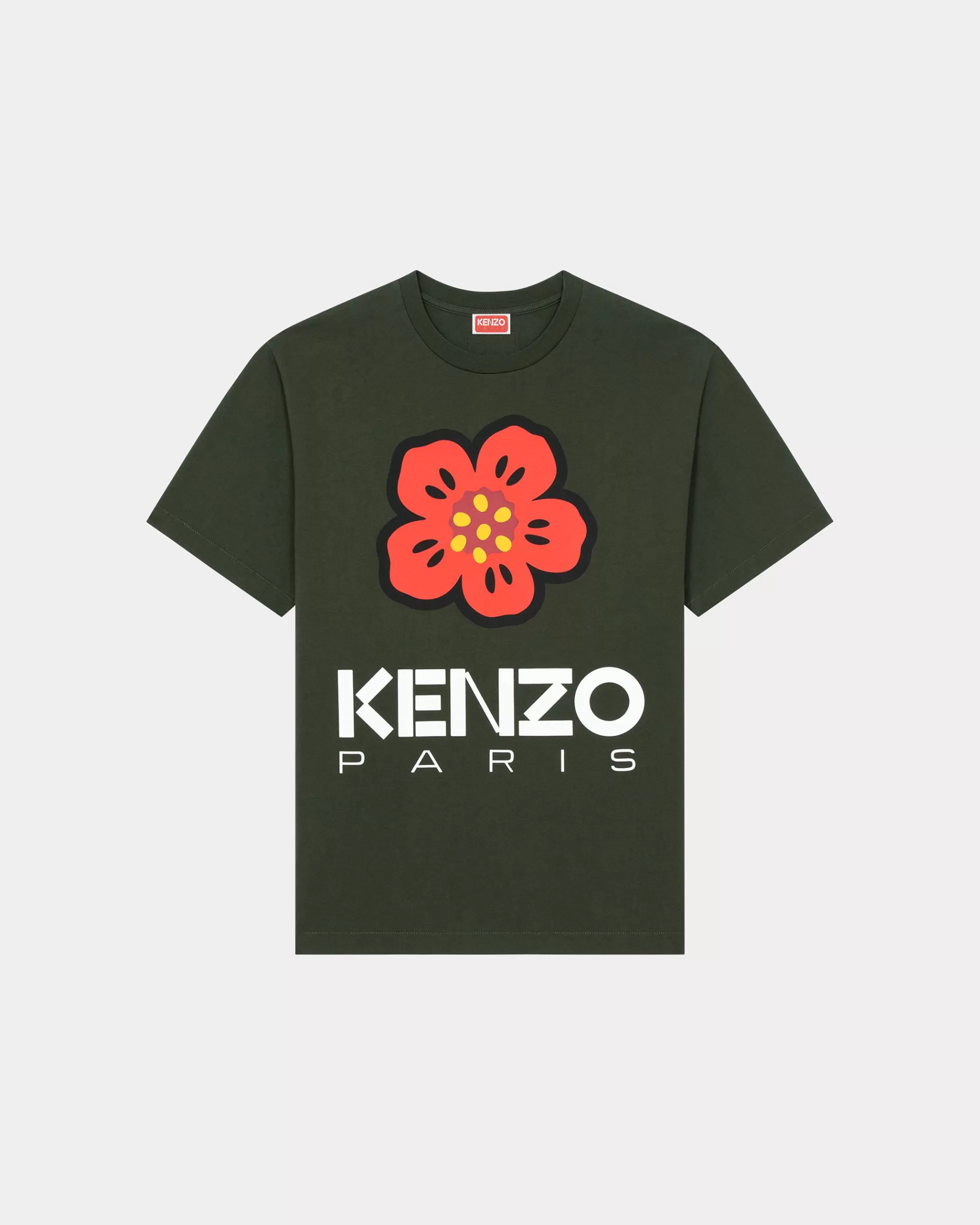 T-shirts und Polos | Boke Flower>KENZO Klassisches T-Shirt „Boke Flower“ Dark Khaki