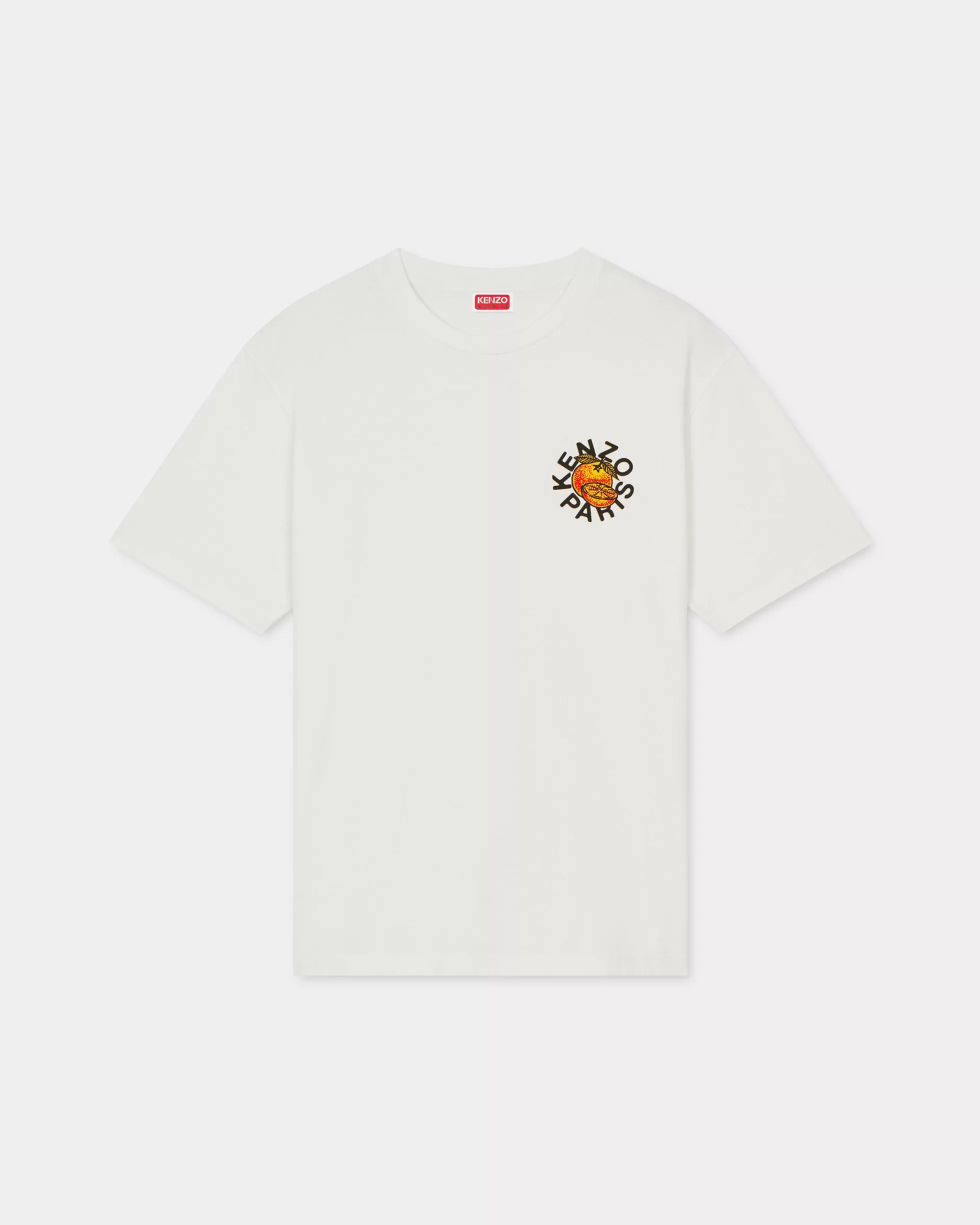 T-shirts und Polos | Neue>KENZO Klassisches T-Shirt „ Orange“ Off White