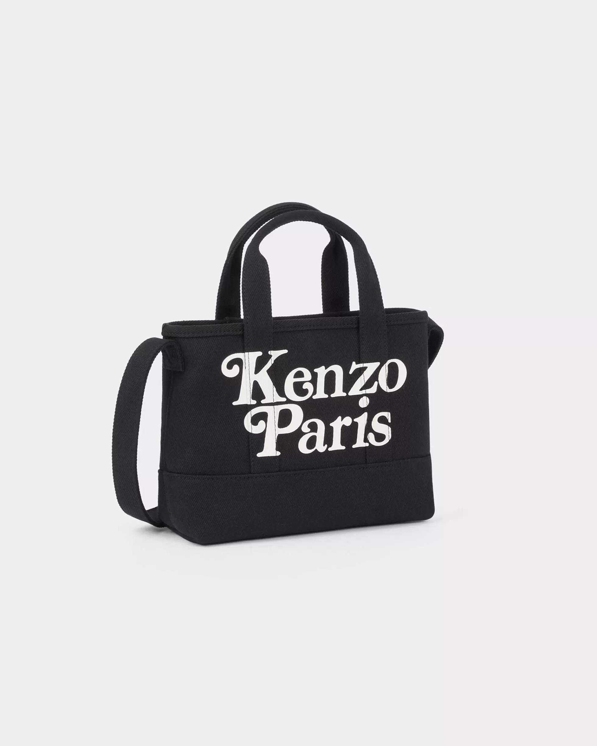 Taschen | Damentaschen>KENZO Kleine Tote Bag „ Utility“ aus Canvas Black