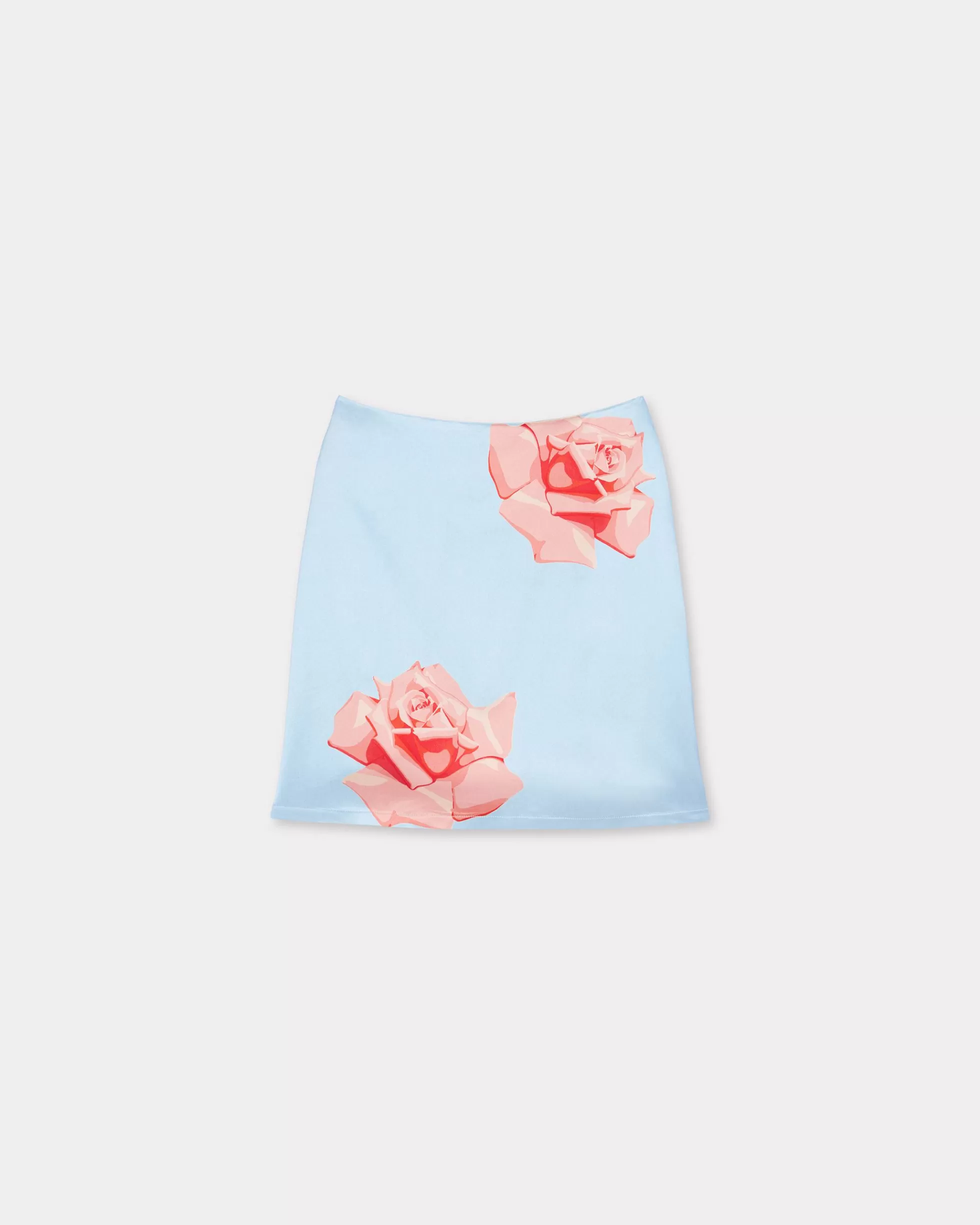 Kleider und Röcke | Neue>KENZO Kurzer Rock „ Rose” Light Blue