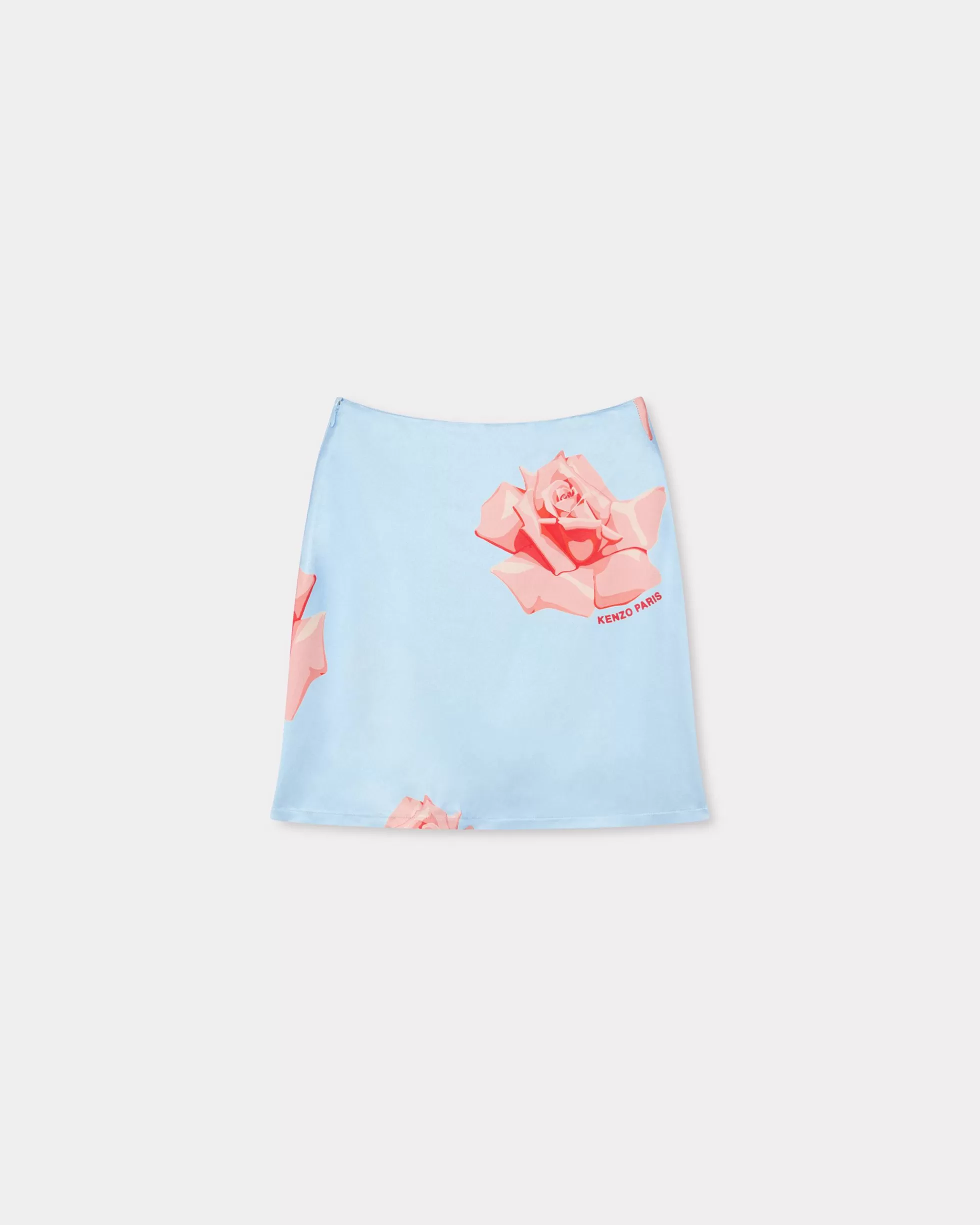 Kleider und Röcke | Neue>KENZO Kurzer Rock „ Rose” Light Blue