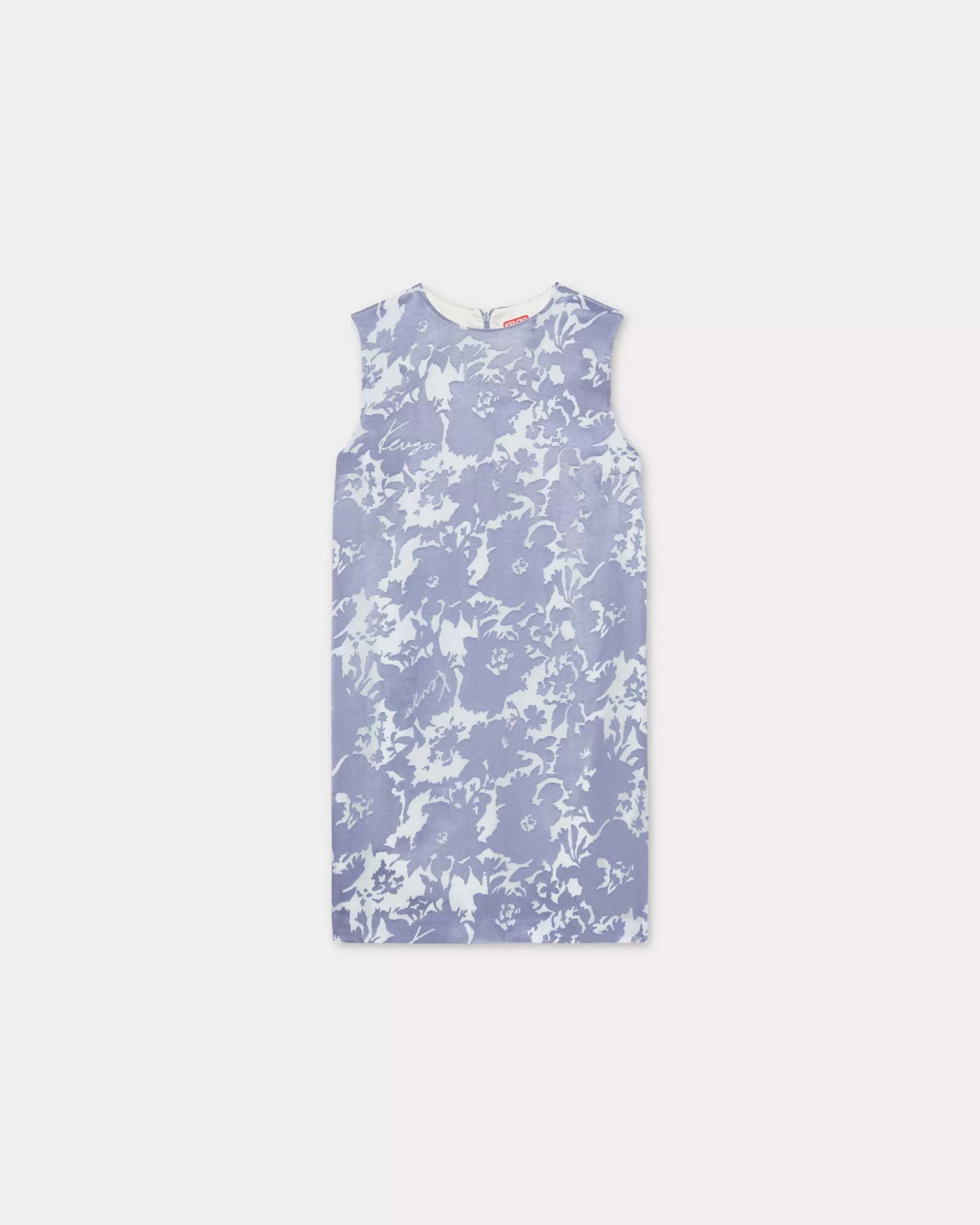 Kleider und Röcke | Neue>KENZO Kurzes „ Flower Camo“-Kleid Blue