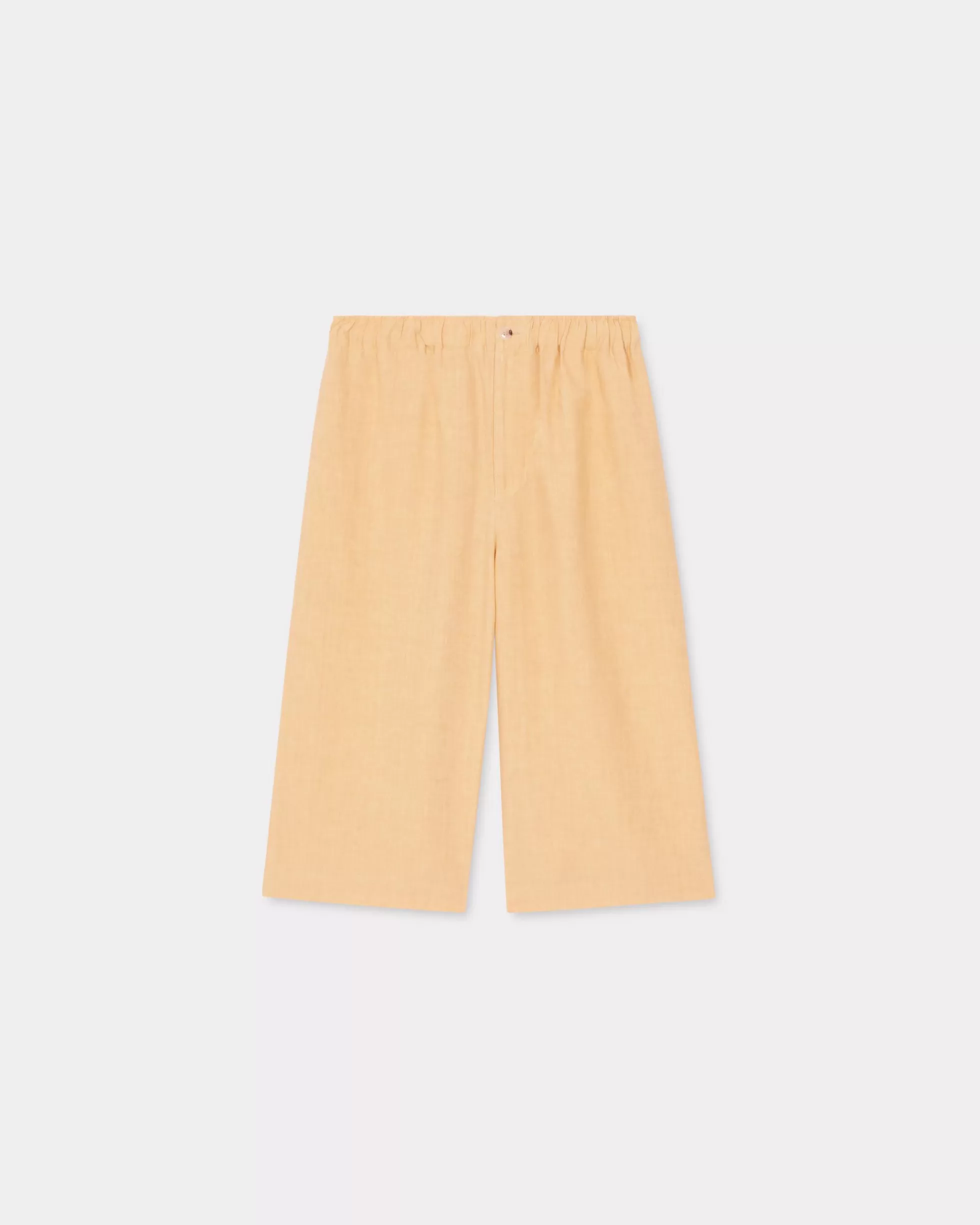 Hosen und Shorts | Neue>KENZO Lange, elastische Shorts Camel