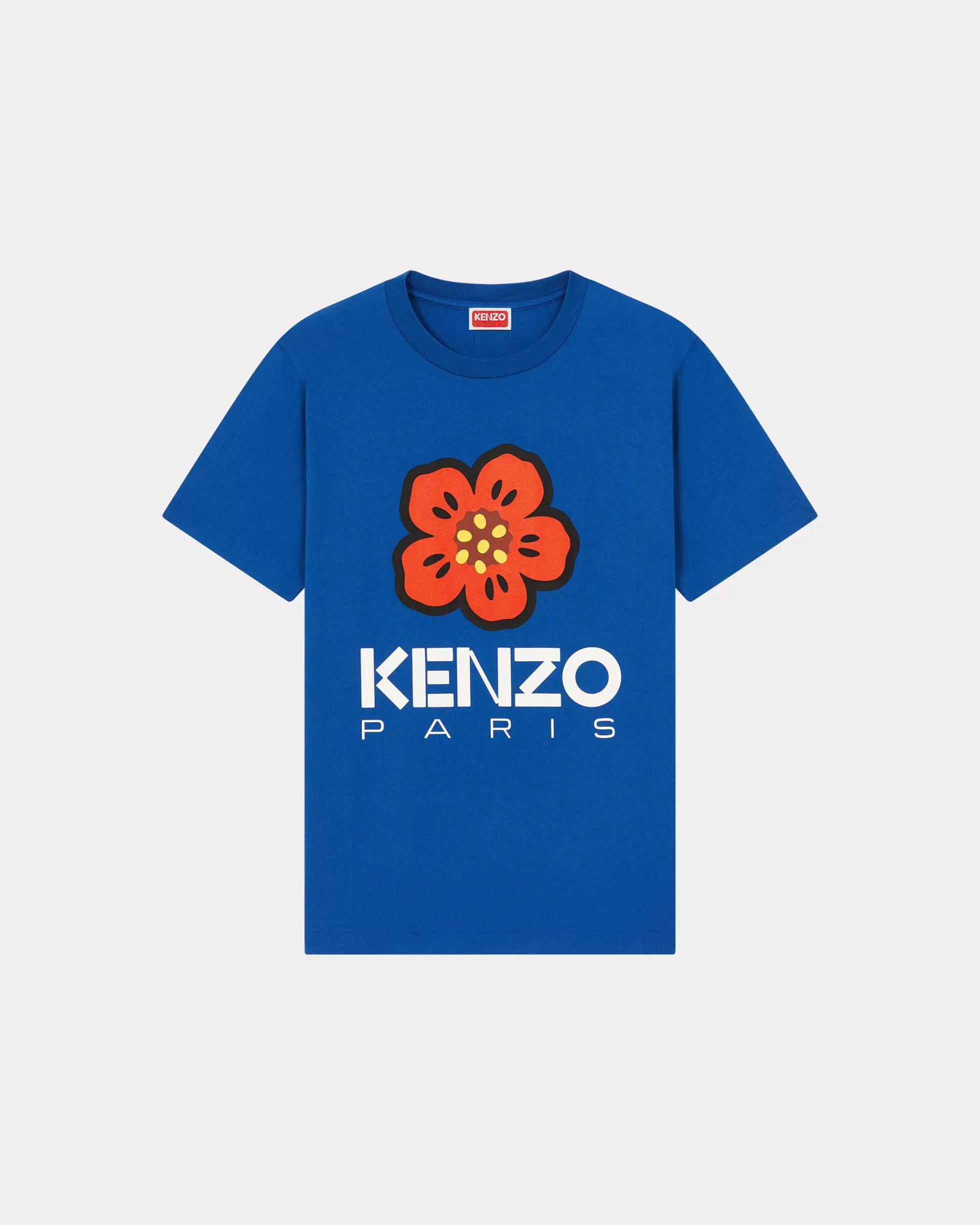 T-shirts und Polos | Boke Flower>KENZO Lockeres T-Shirt „Boke Flower Placed“ Electric Blue