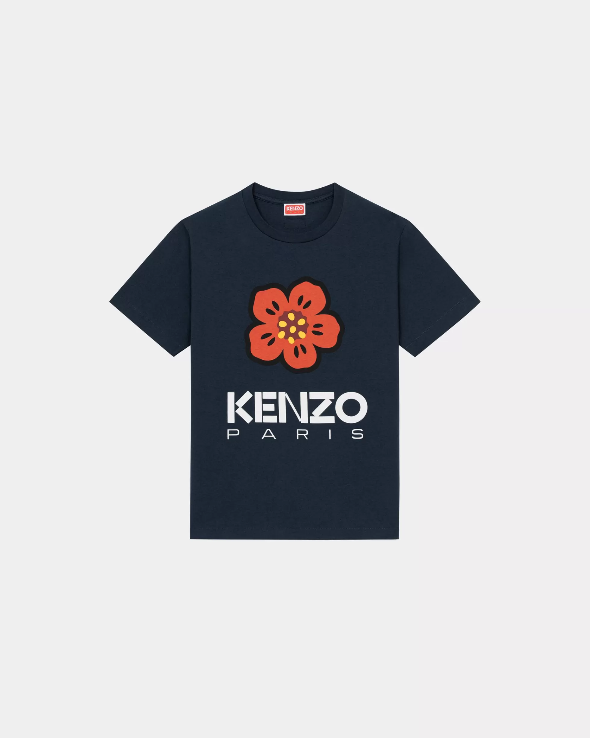 T-shirts und Polos | Boke Flower>KENZO Lockeres T-Shirt „Boke Flower Placed“ Midnight Blue