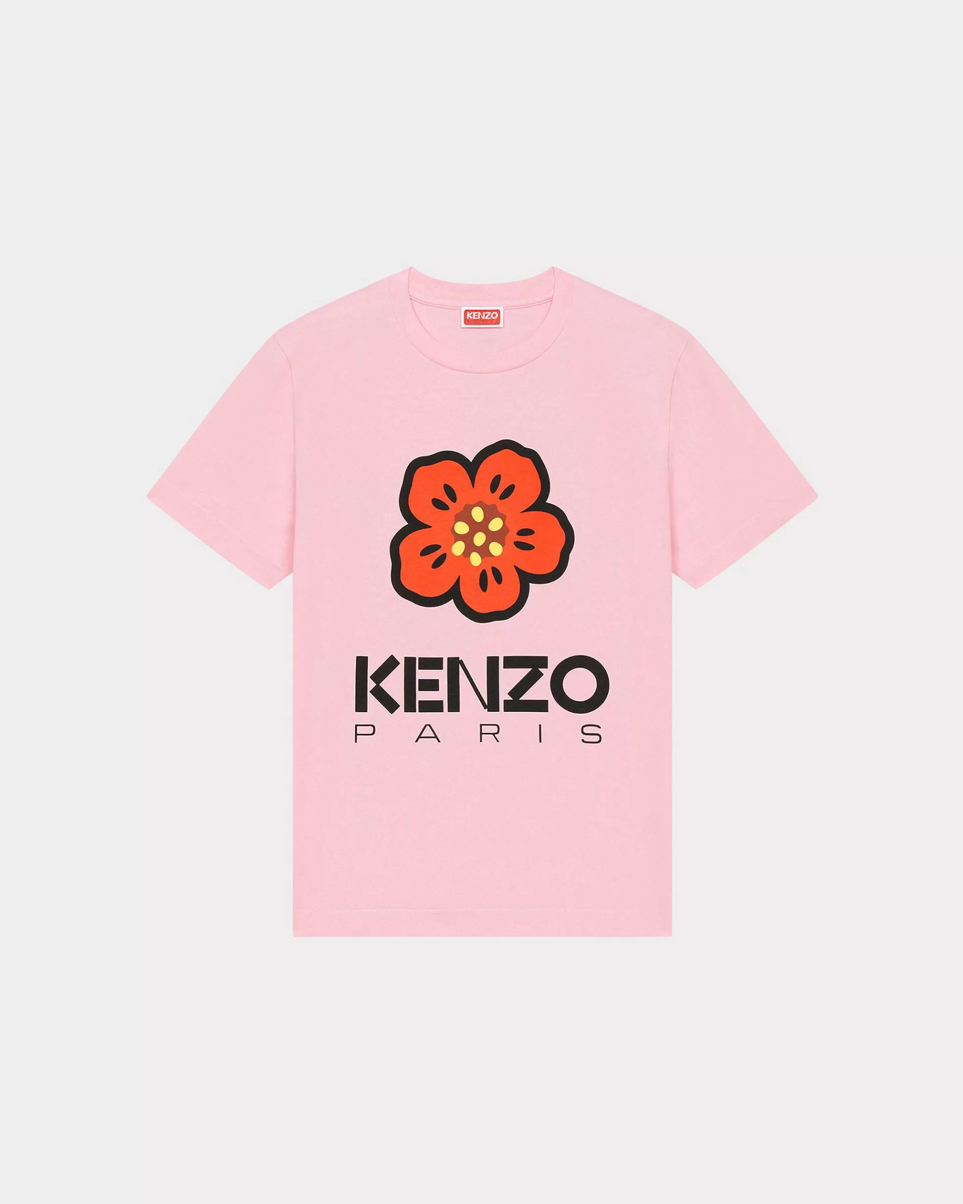 T-shirts und Polos | Geschenke>KENZO Lockeres T-Shirt „Boke Flower Placed“ Faded Pink