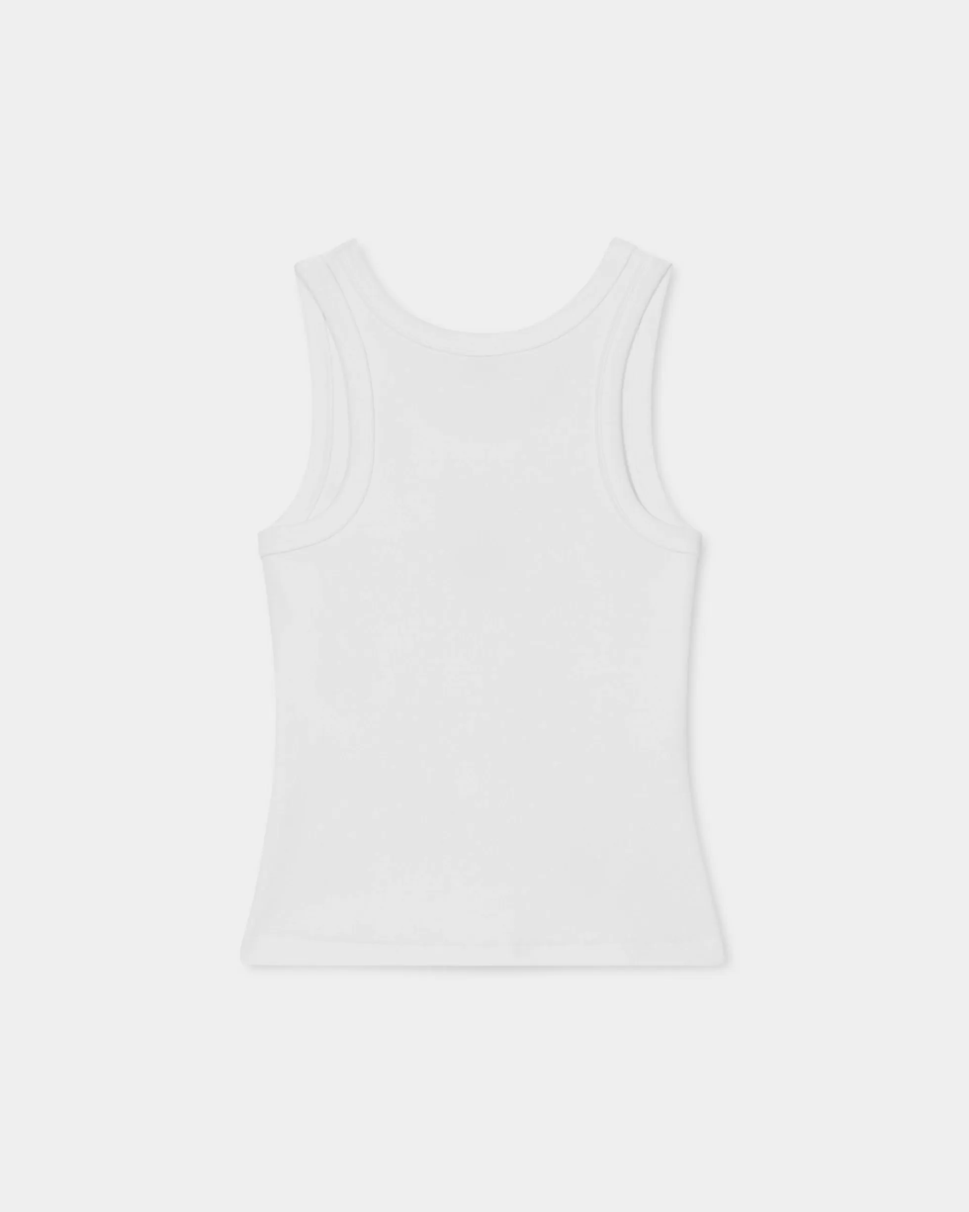 Hemd und Tops | T-shirts und Polos>KENZO Mit „Boke 2.0“ besticktes Tanktop White