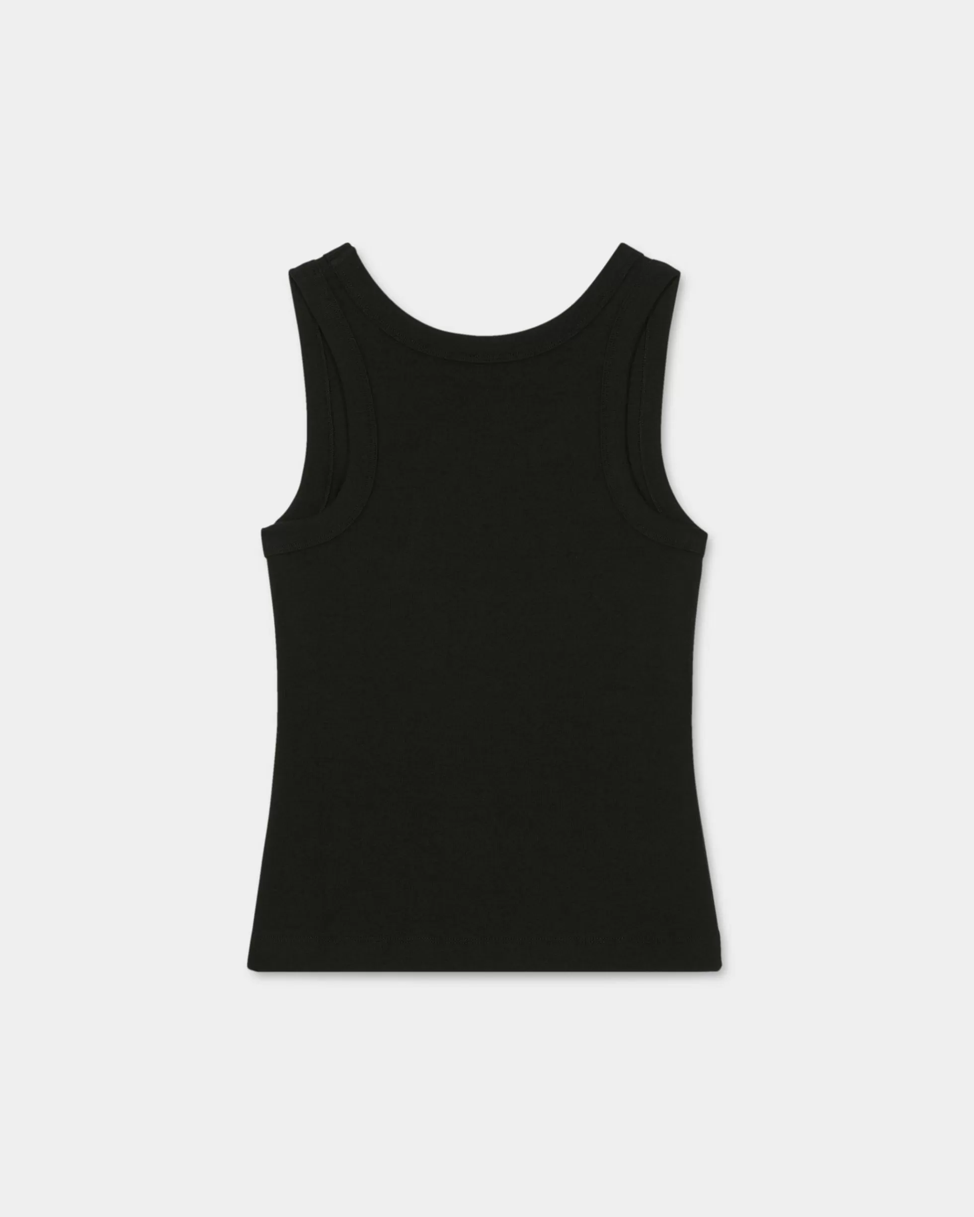 Hemd und Tops | T-shirts und Polos>KENZO Mit „Boke 2.0“ besticktes Tanktop Black