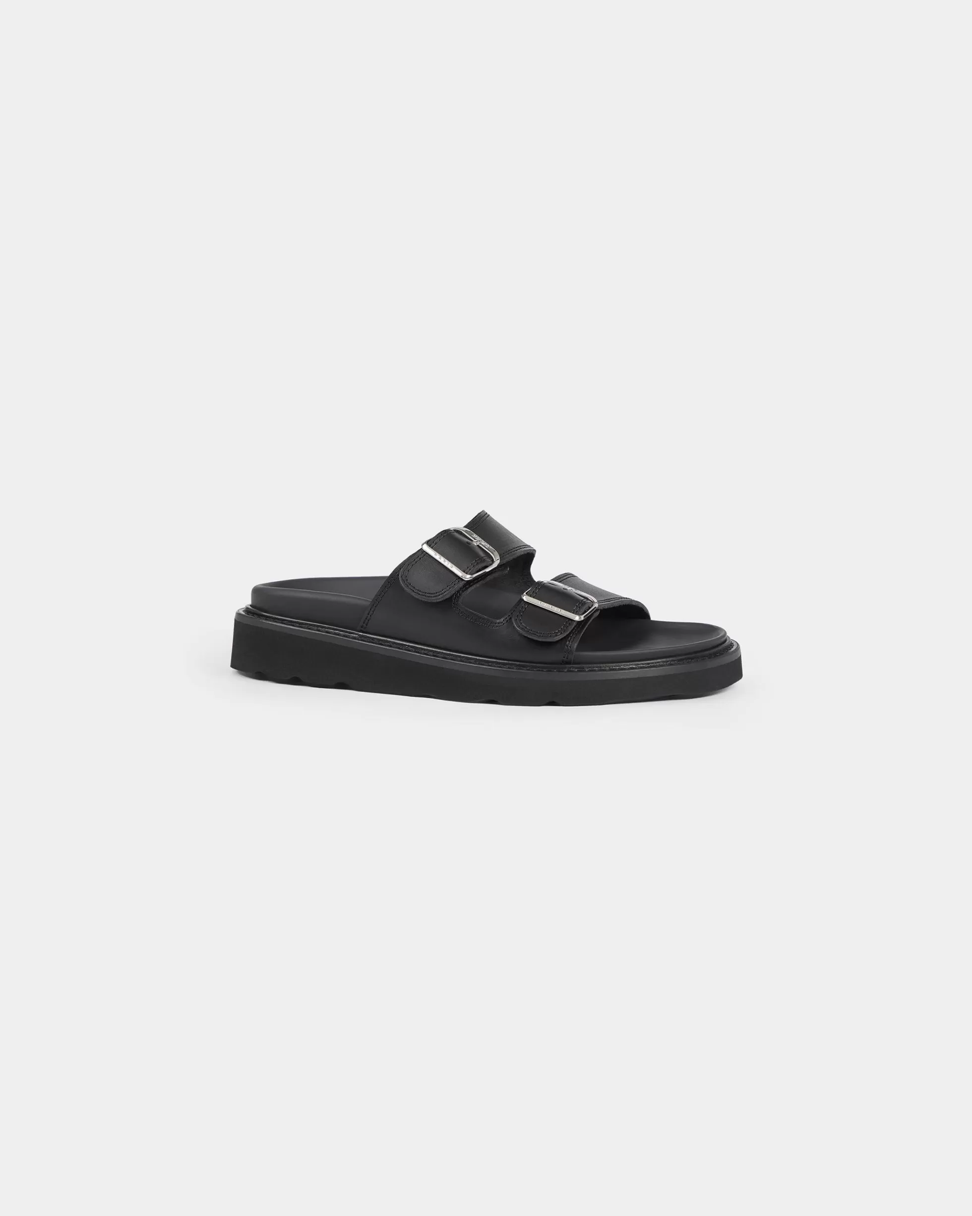 DAMEN SCHUHE>KENZO Mules „ Matto“ aus Leder Black