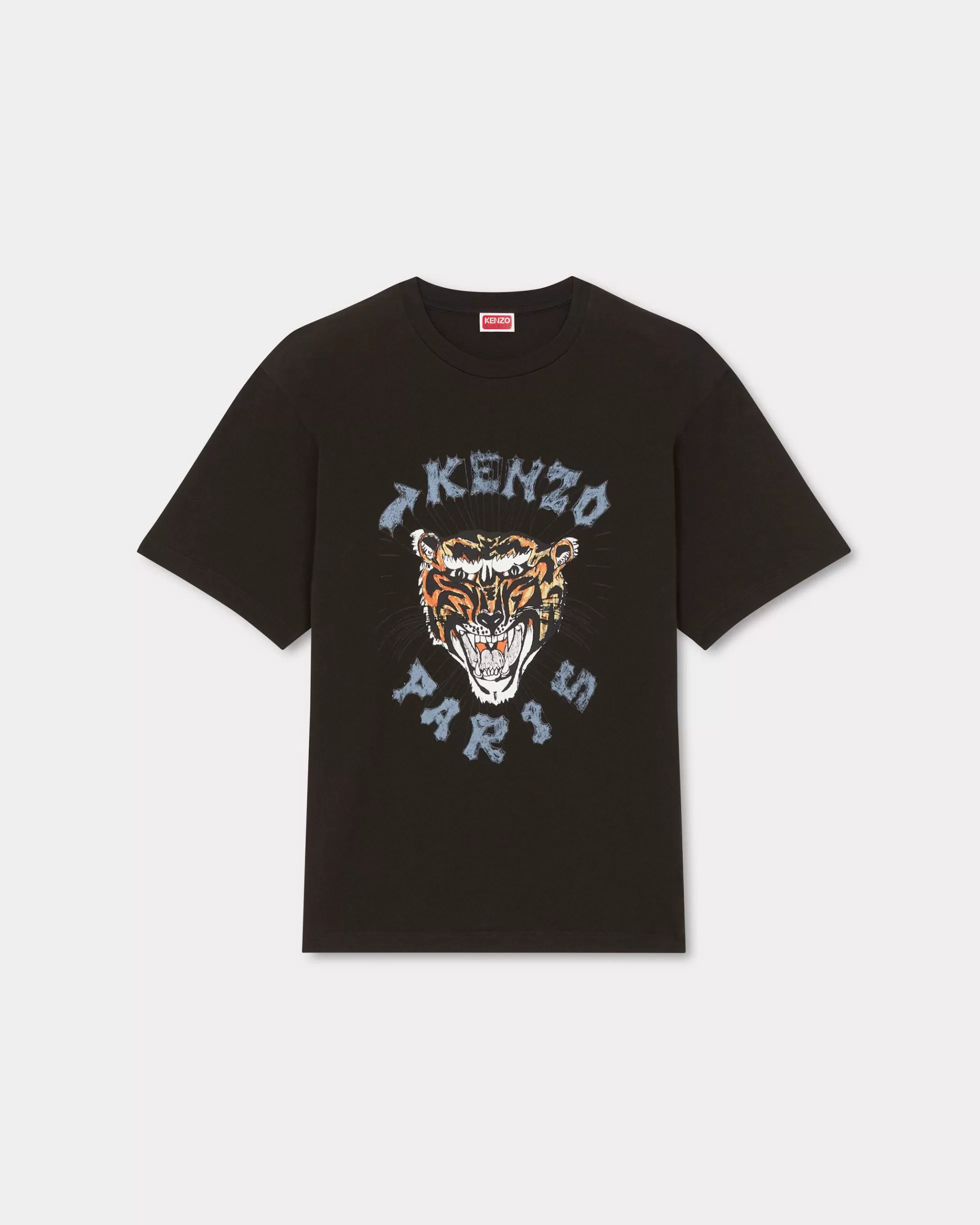 T-shirts und Polos>KENZO Oversized T-Shirt „ Drawn Varsity“ Black