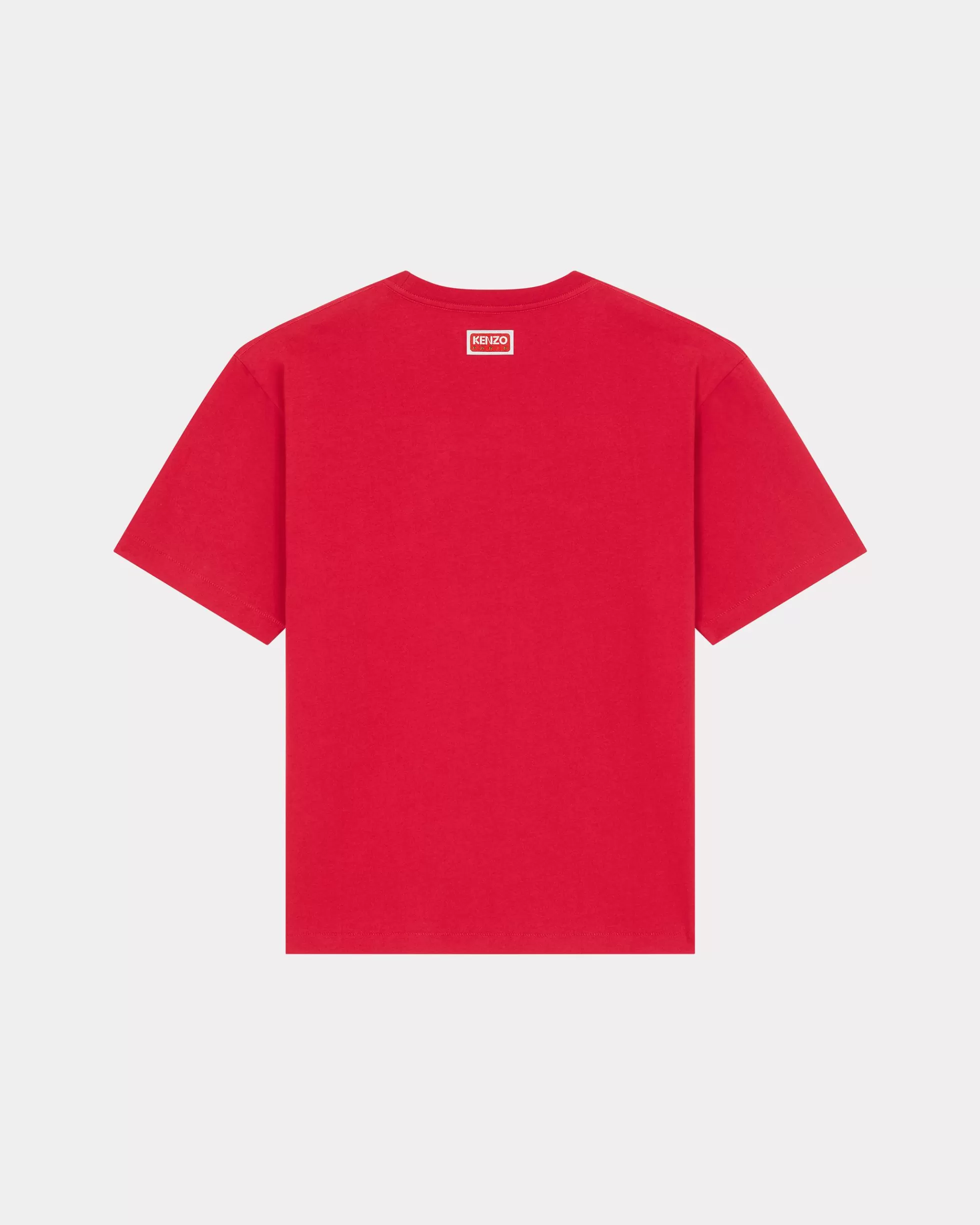 T-shirts und Polos>KENZO Oversized T-Shirt „ Éléphant“ Cherry