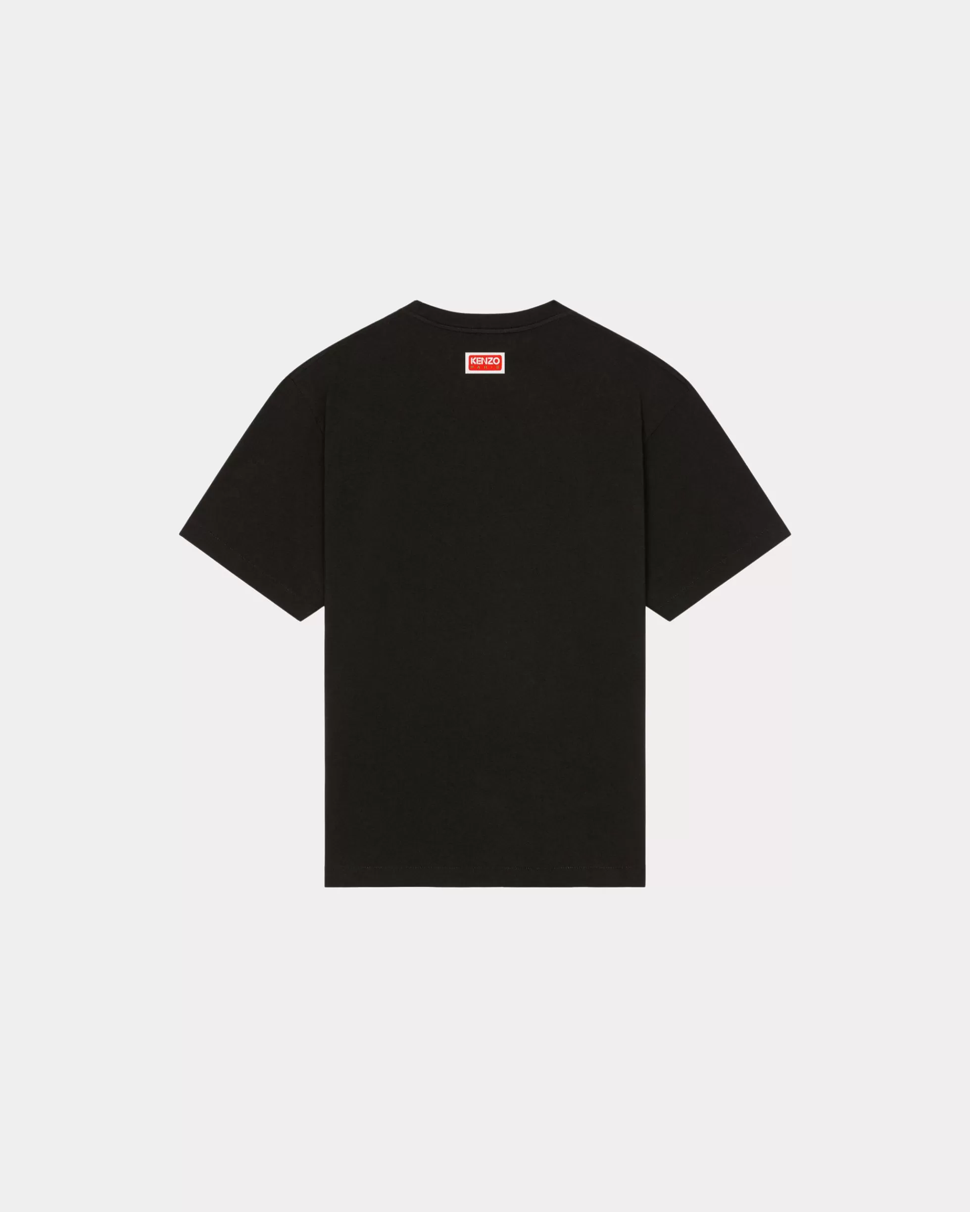 T-shirts und Polos>KENZO Oversized T-Shirt Éléphant „Varsity Jungle“ Black